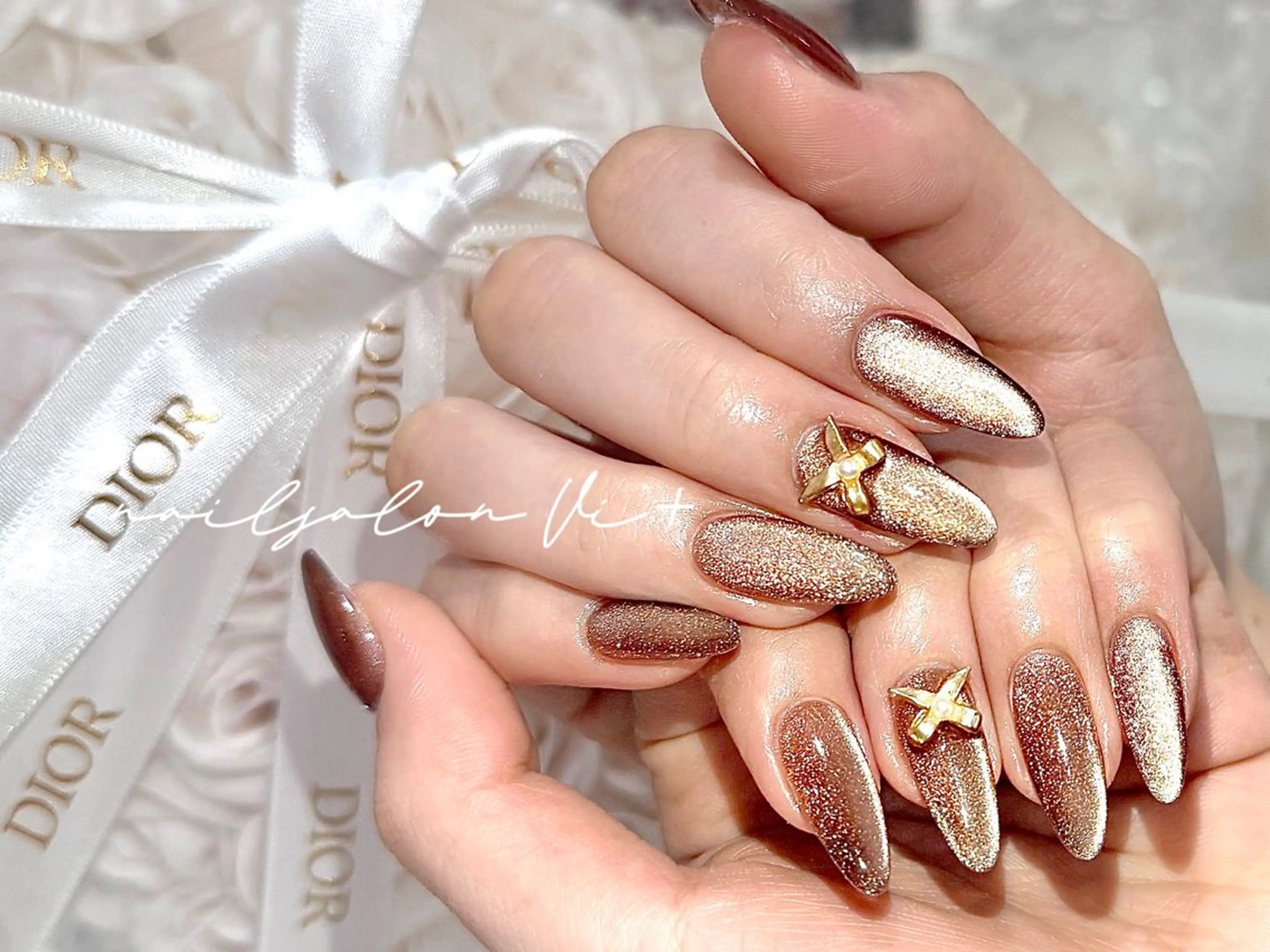 ネイル ハンドネイル ✨Nailsalon Vi+✨のネイルデザイン