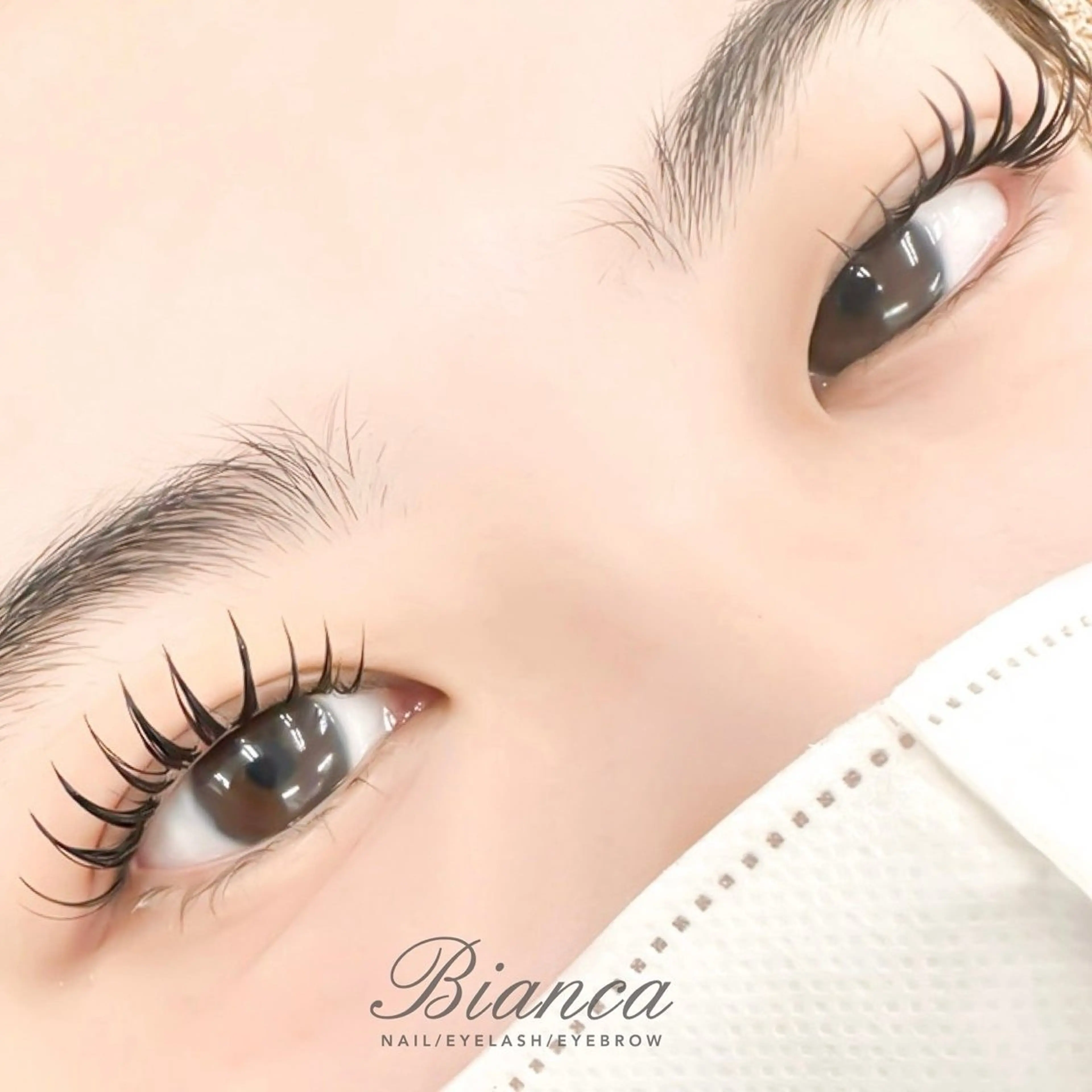 マツエク・マツパ 束感まつ毛 ︎✧Bianca中野 ／ナカジマ︎✧のマツエク・マツパデザイン