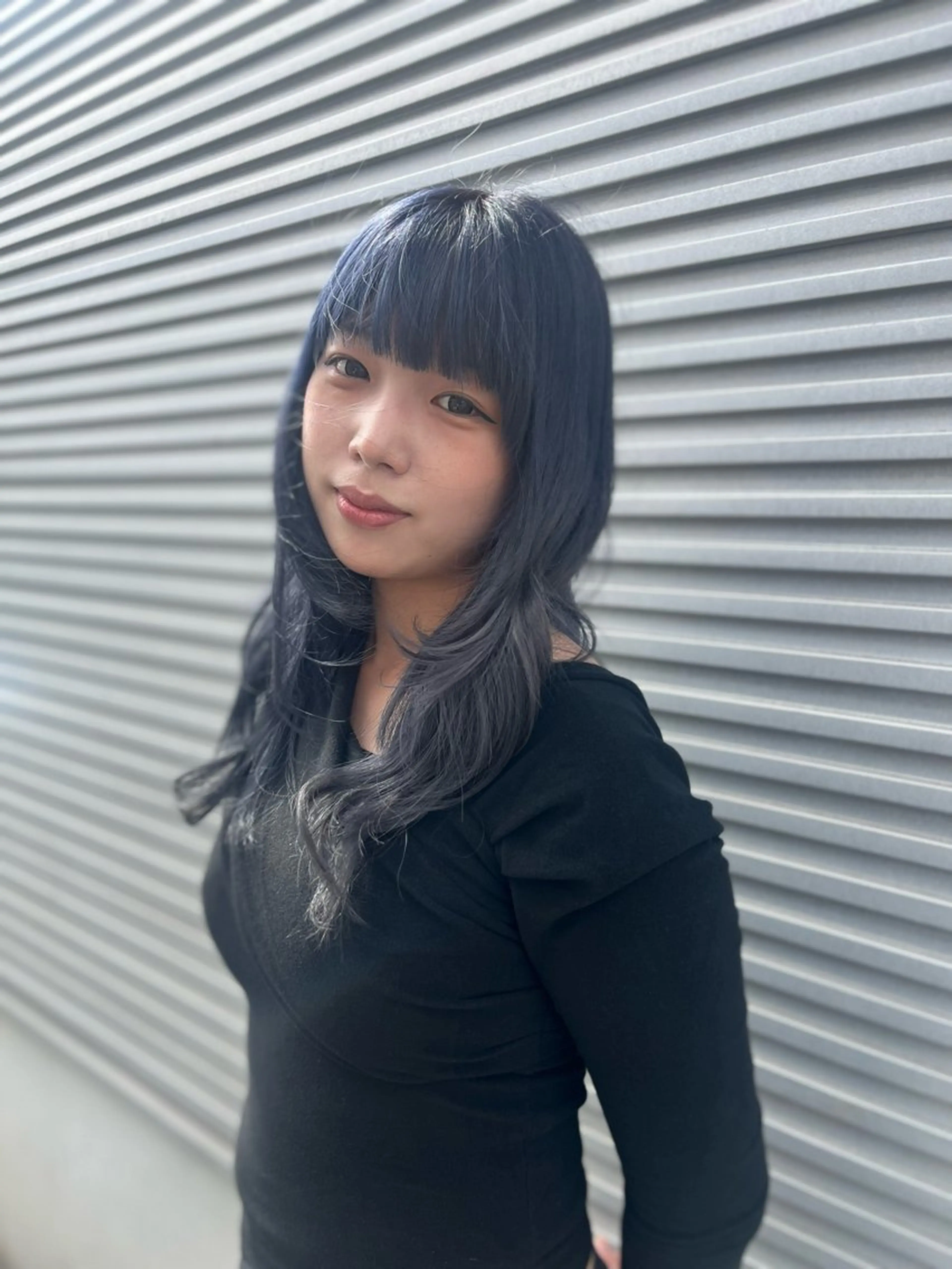 ロング カラー カット ヘアカラー トリートメント ベージュカラー⌇﻿ くびれヘア.𐙚心音のヘアスタイル