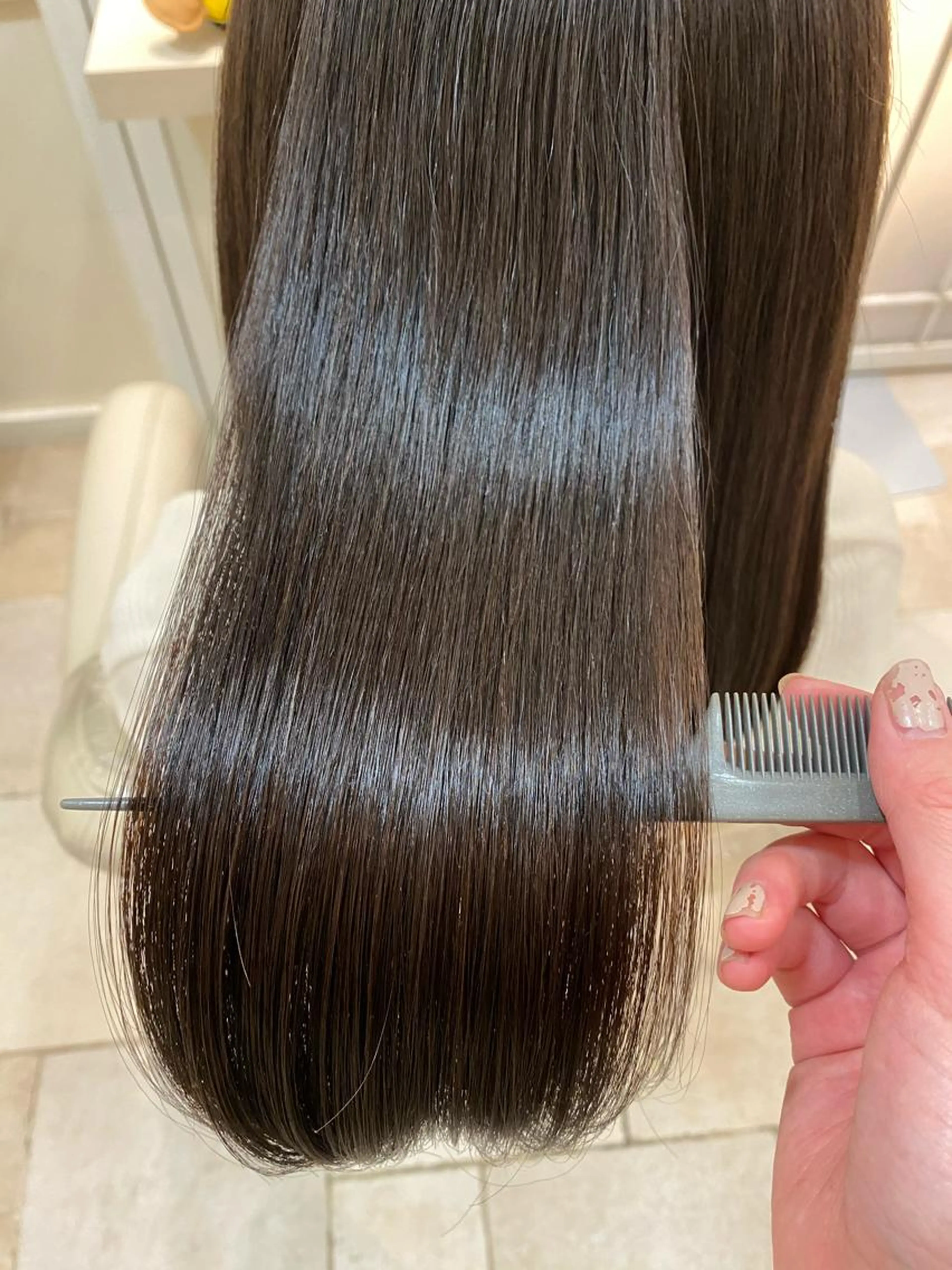 🤍プレミアム縮毛矯正🤍(トリートメントブロー込み)の写真