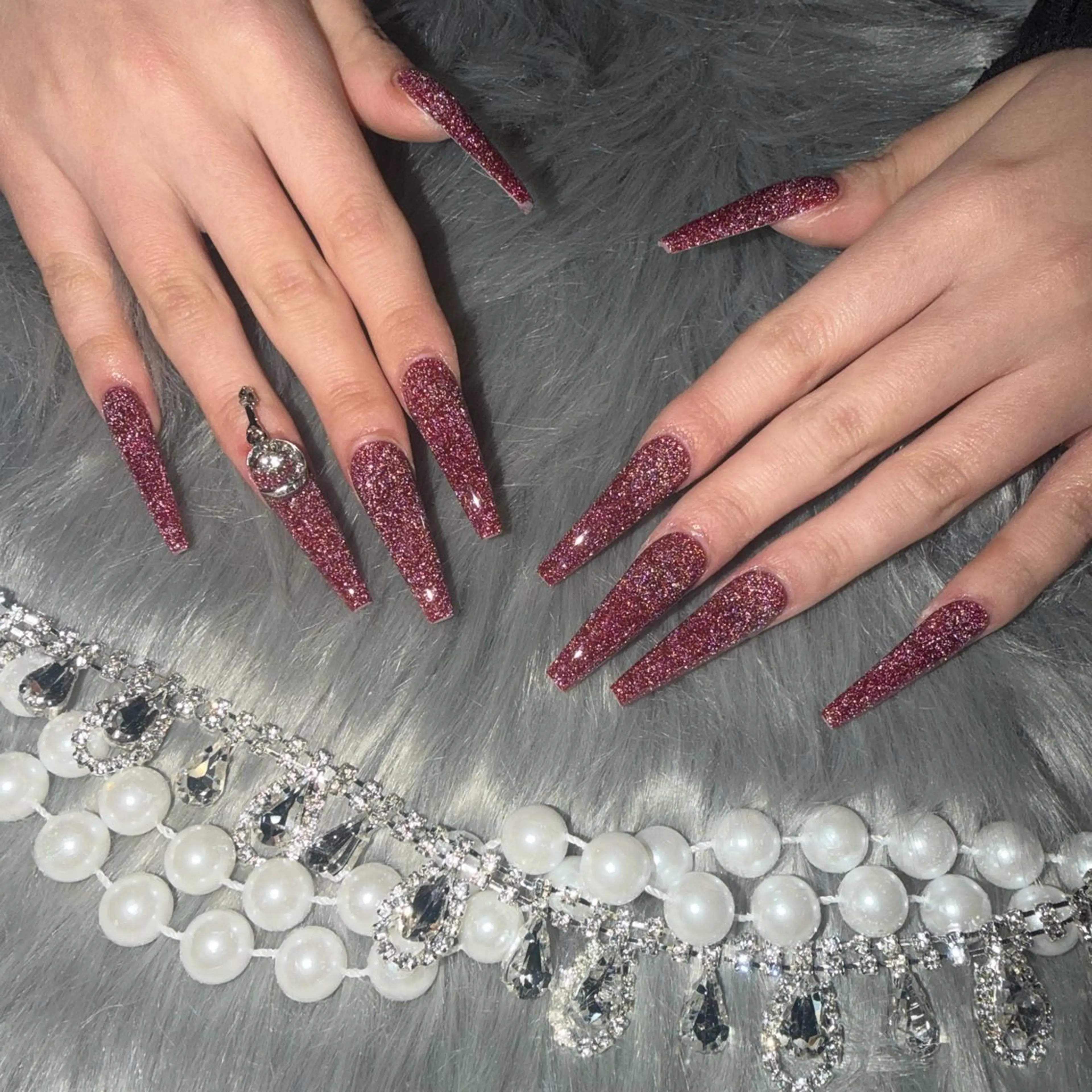 ネイル フラッシュネイル フレンチネイル ジェルネイル 韓国ネイル ロングネイル ハンドネイル Nail Salon Grow所属・Nail Salon Growのネイルデザイン