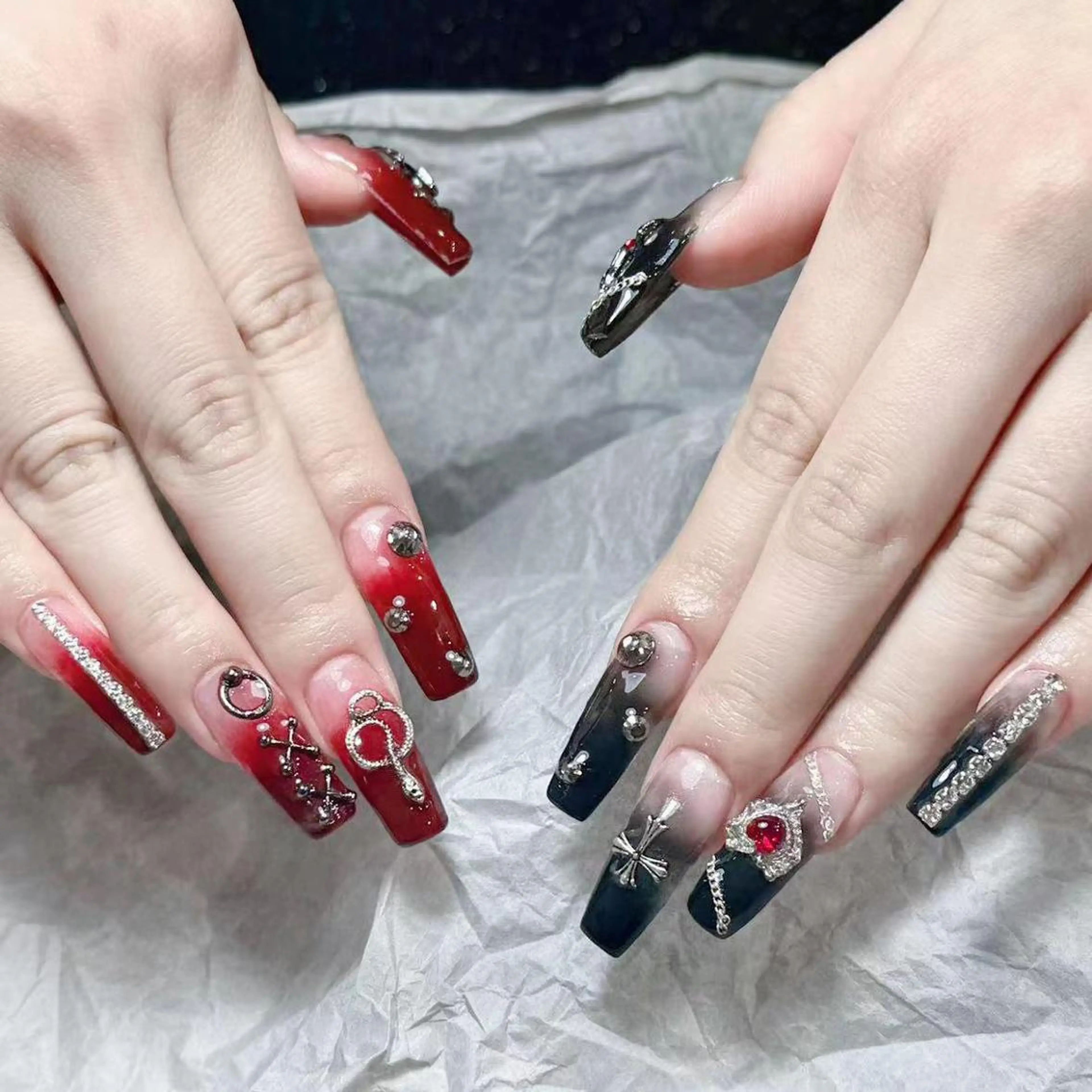 ネイル 持ち込み スカルプネイル Mio ⛱のネイルデザイン