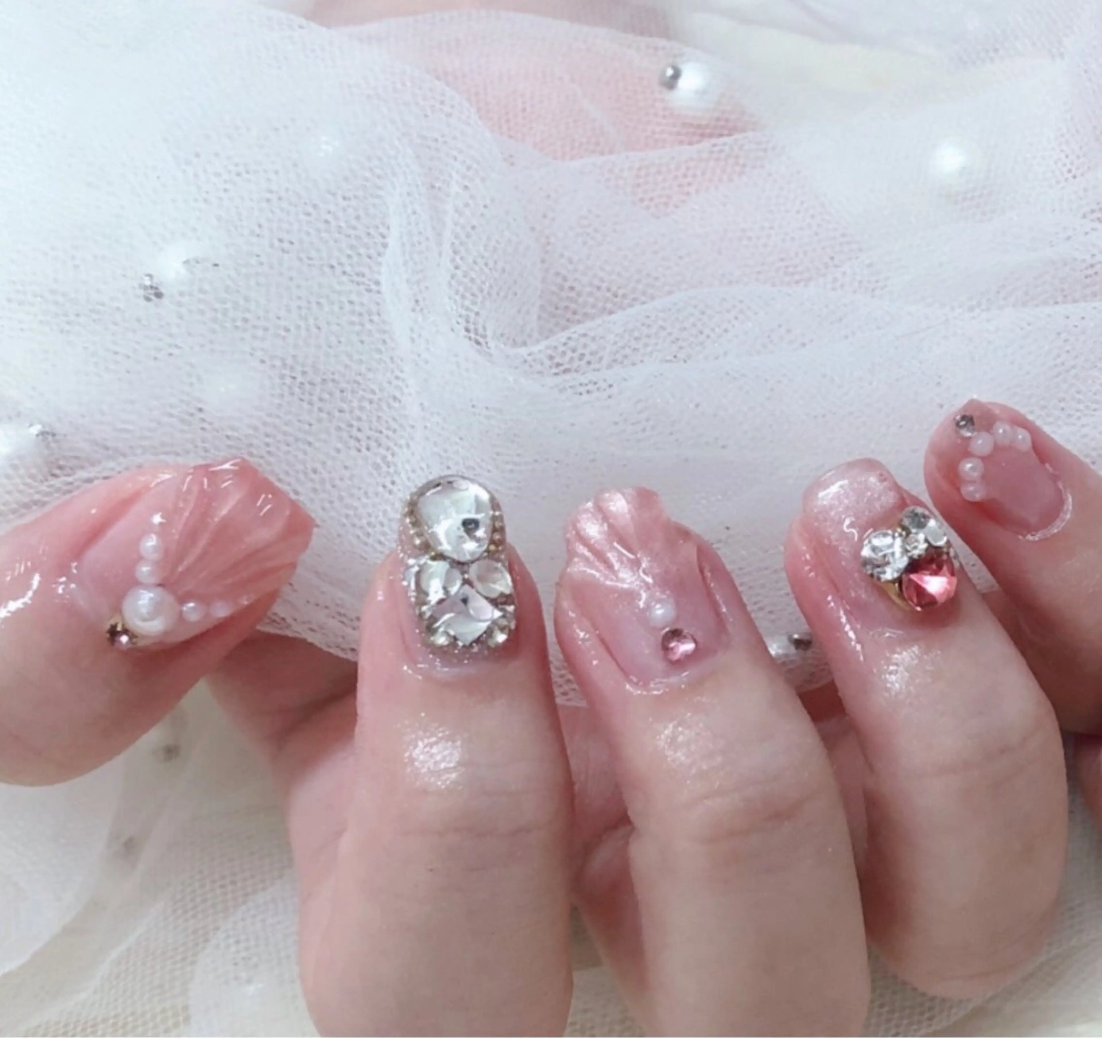 ネイル べっ甲ネイル フットネイル マグネットネイル オフィスネイル スカルプネイル ハンドネイル ハンドケア 大門浜松町 ネイルのネイルデザイン