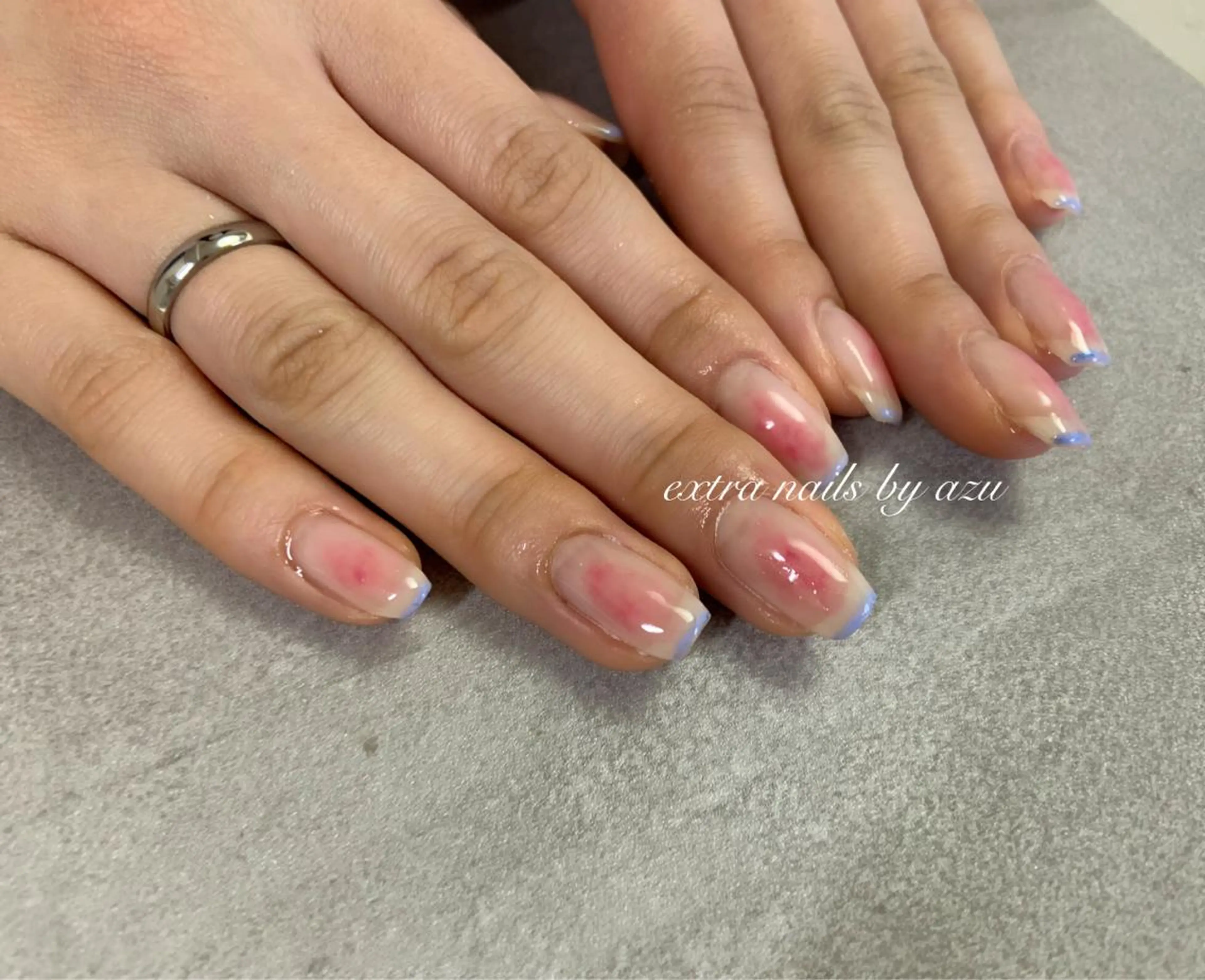 ネイル グラデーション ハンドネイル extranails ／lemellaのネイルデザイン
