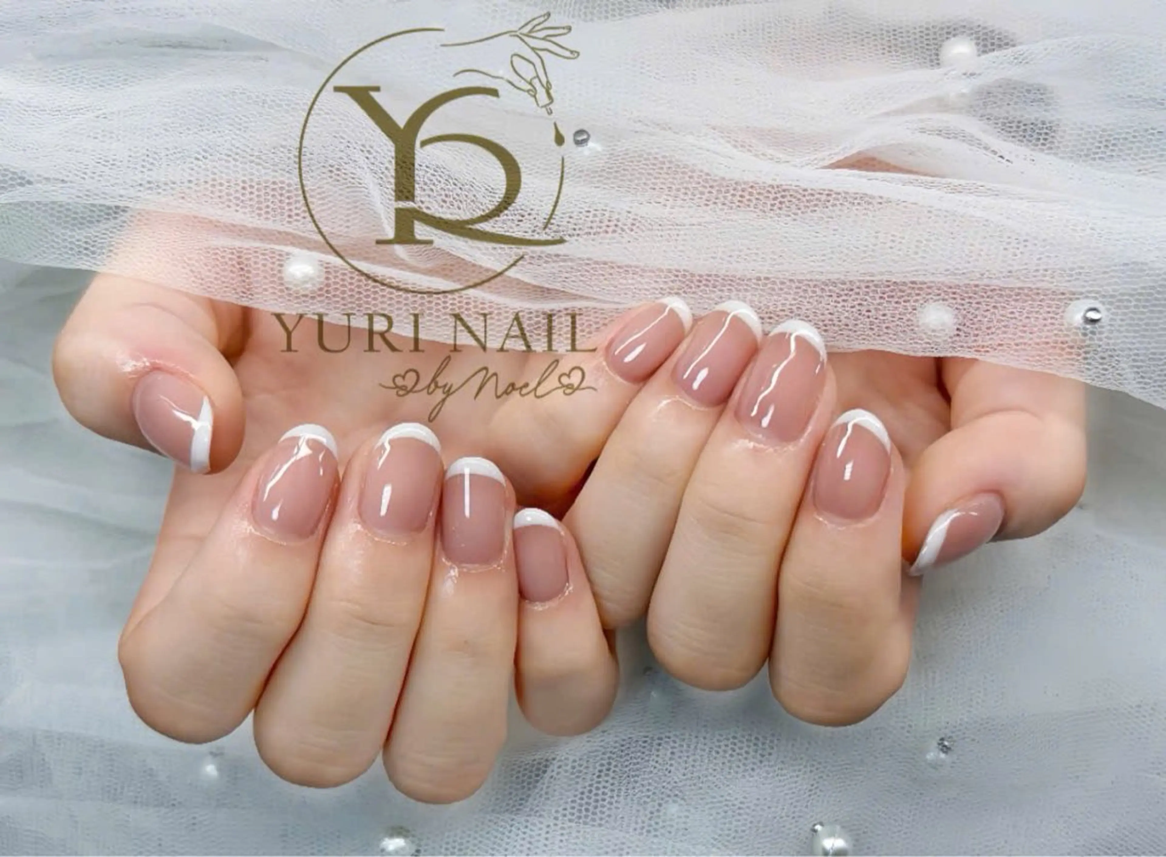 ネイル チークネイル フットネイル グラデーション 韓国ネイル 持ち込み Kawaii Nail Salon所属・YURI NAIL NARITAのネイルデザイン