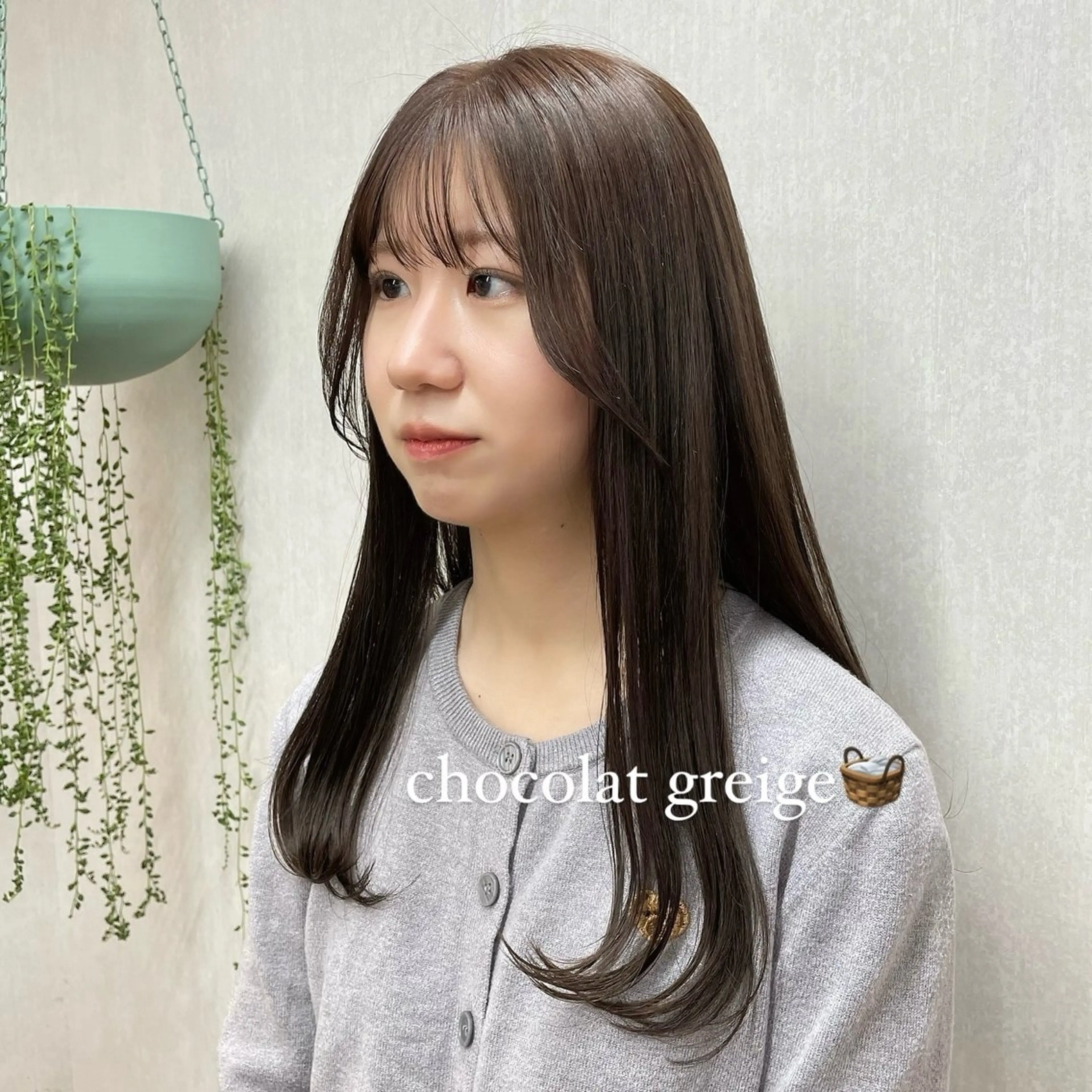 ロング カット ヘアカラー トリートメント 🍑暖色／レイヤー／ 真希🎀のヘアスタイル