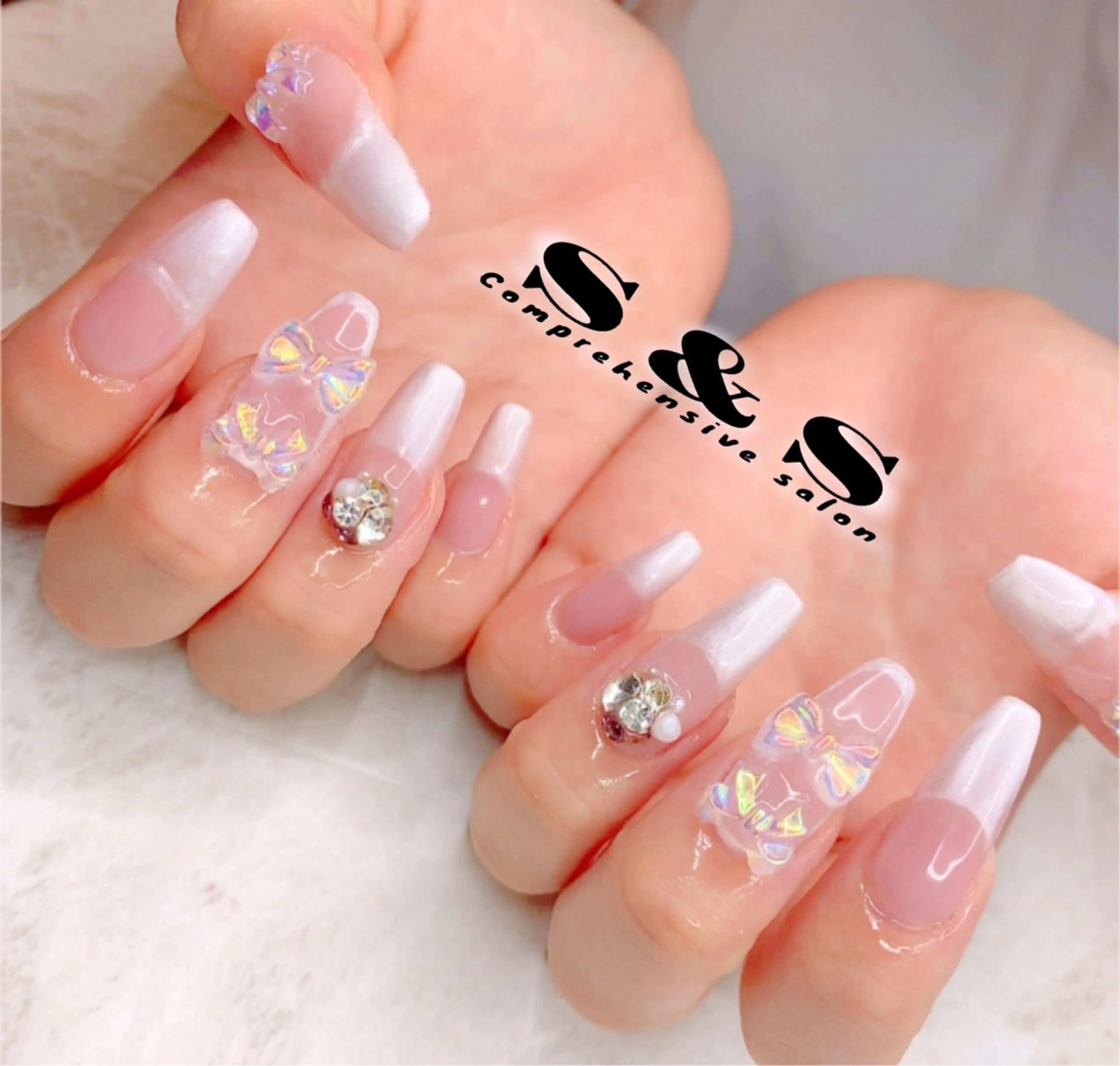 ネイル 長さ出し メンズネイル 持ち込み スカルプネイル S&S 村田小百合のネイルデザイン