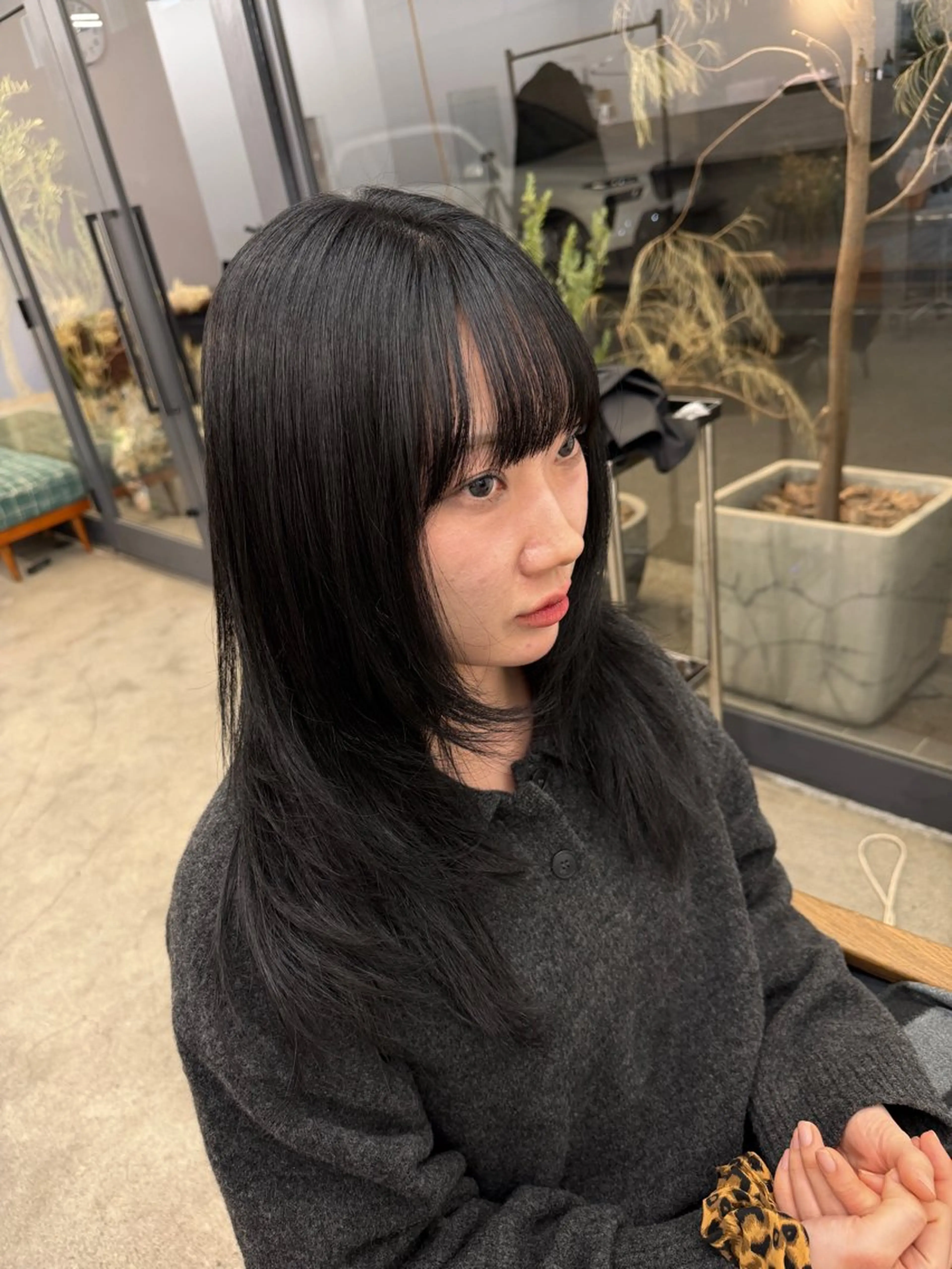 カラー 縮毛矯正 ヘアカラー ダブルカラー 大募集中❣️ あいりのヘアスタイル