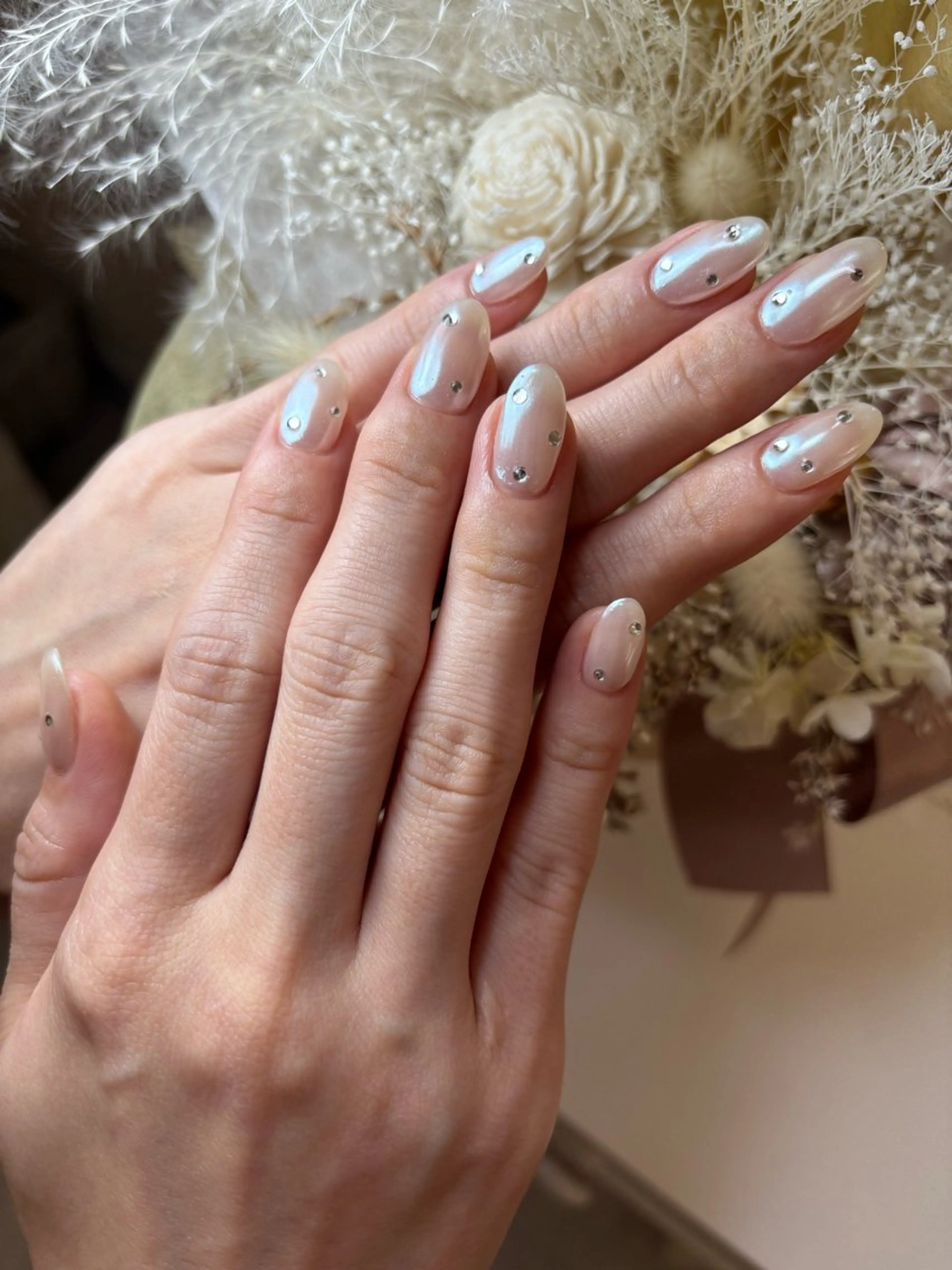 ネイル オーロラネイル ハンドネイル Sympa🐰 AMiのネイルデザイン