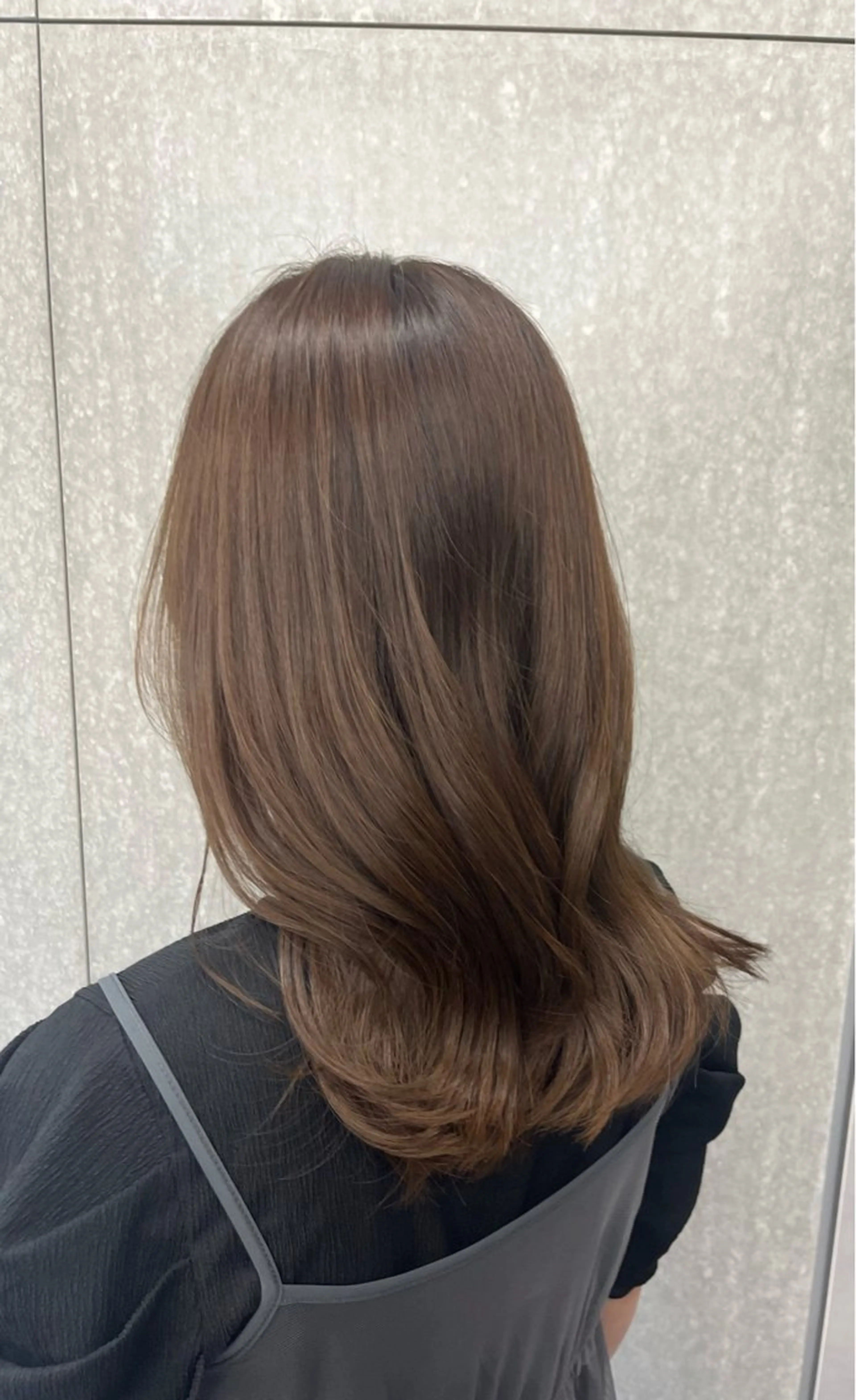 ロング カット ヘアカラー 韓国･ワンホンヘア linon🐈‍⬛のヘアスタイル