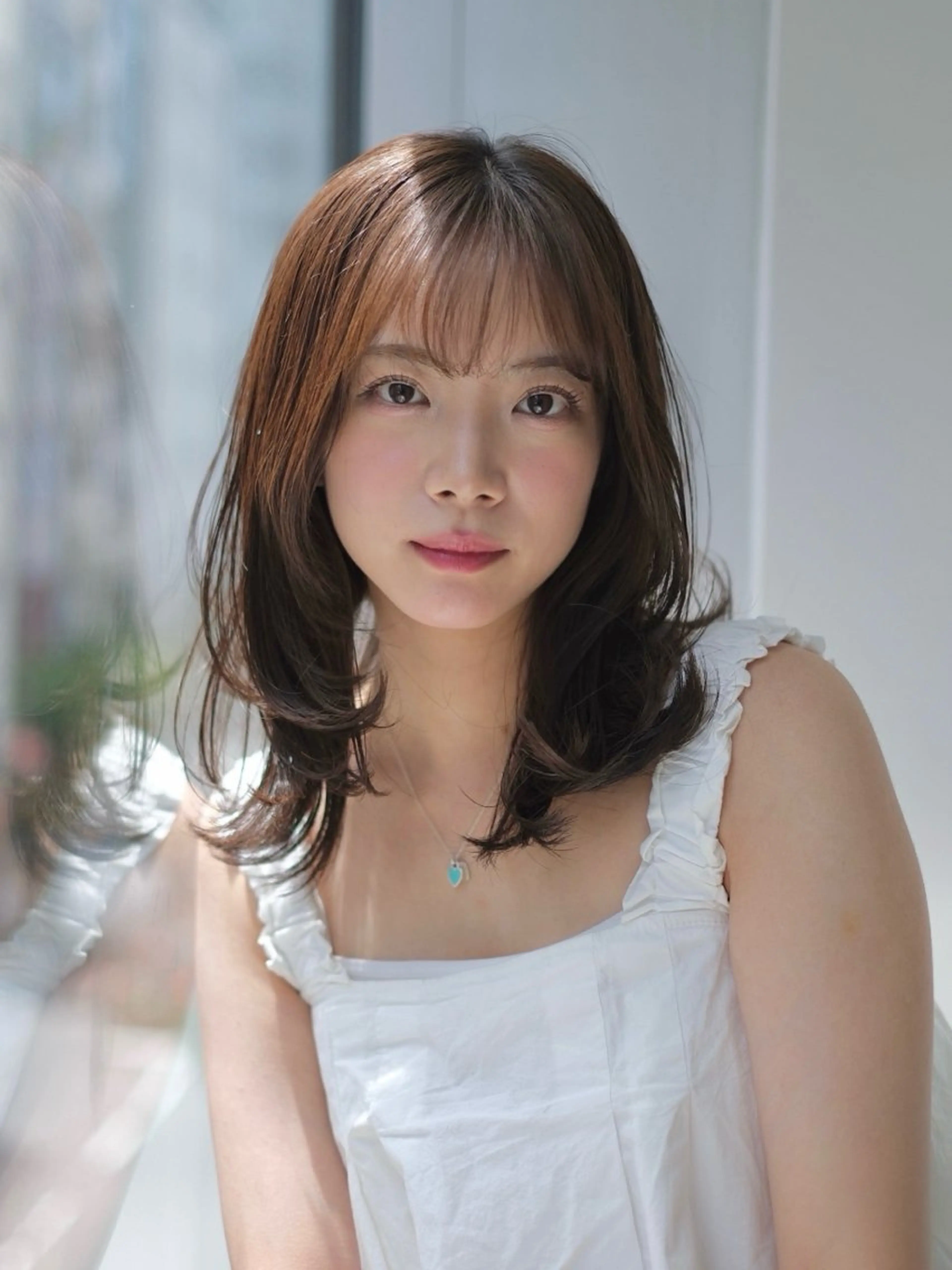 セミロング 鈴木 達也のヘアスタイル