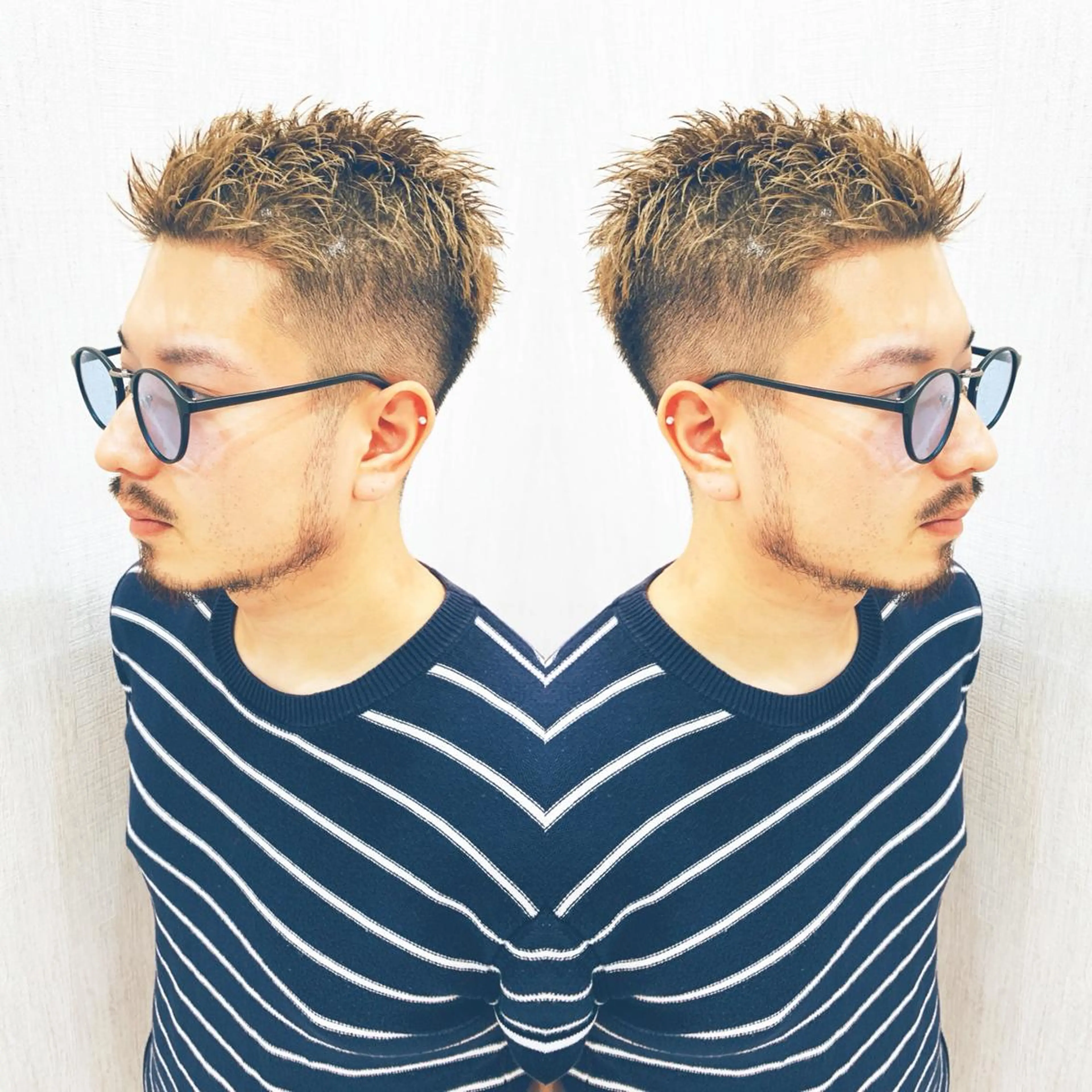 ショート カラー メンズ 髪質改善/縮毛矯正/ 韓国ヘア/店長敦士のヘアスタイル