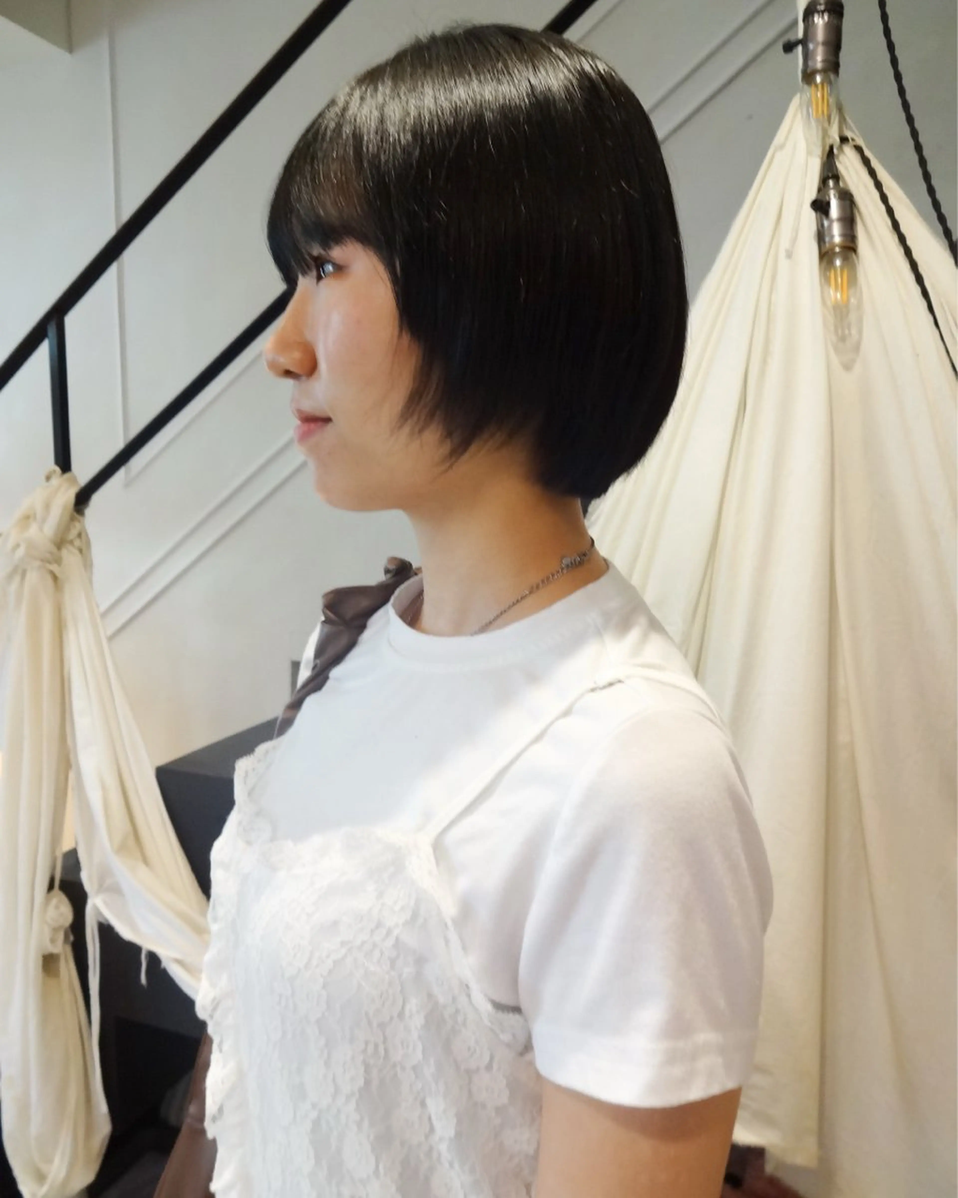 ショート カラー 太田 妃香/岡崎美容室のヘアスタイル