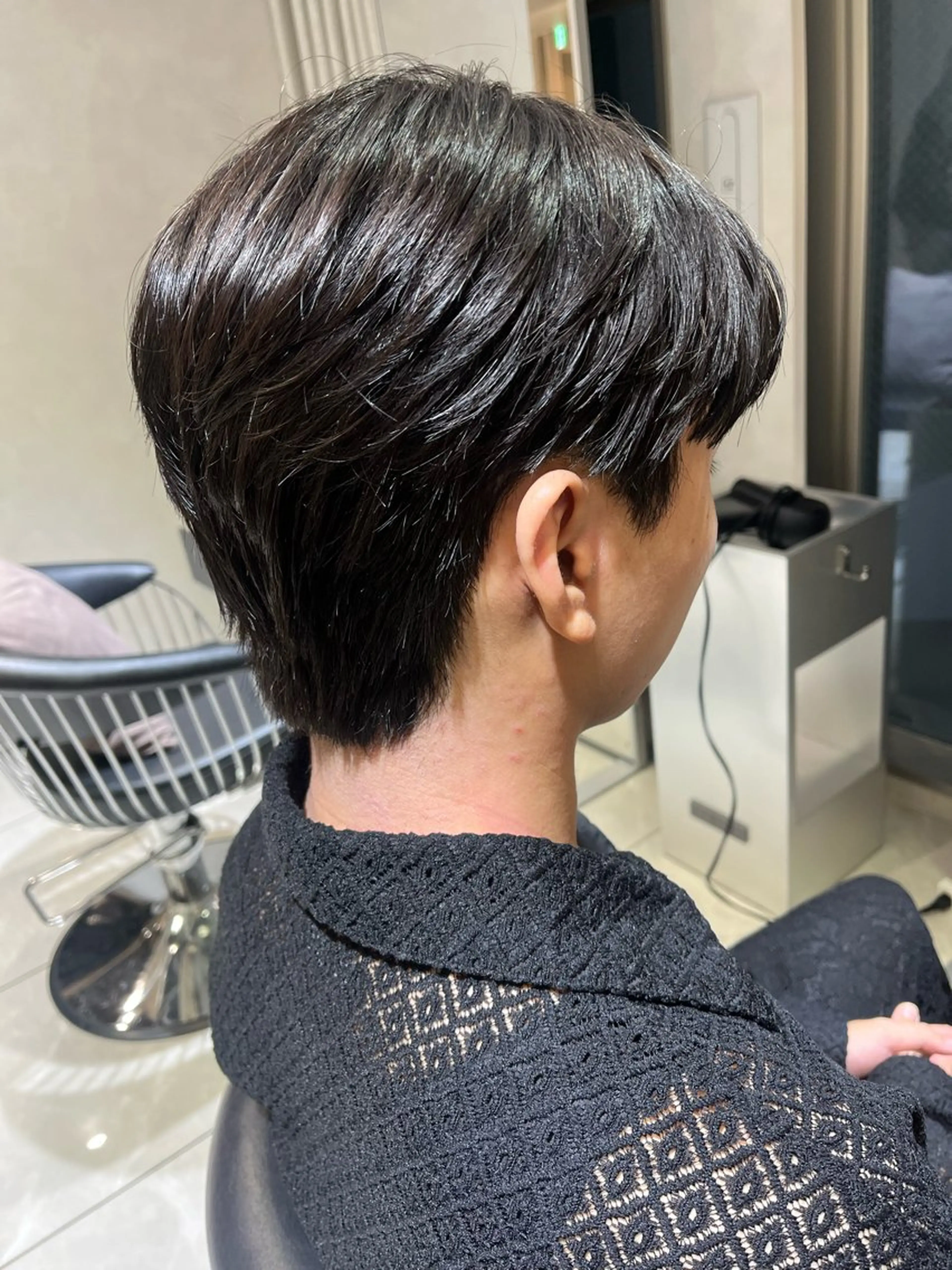 パーマ メンズ カット パーマ メンズセンターパート 🇰🇷wakanaのヘアスタイル