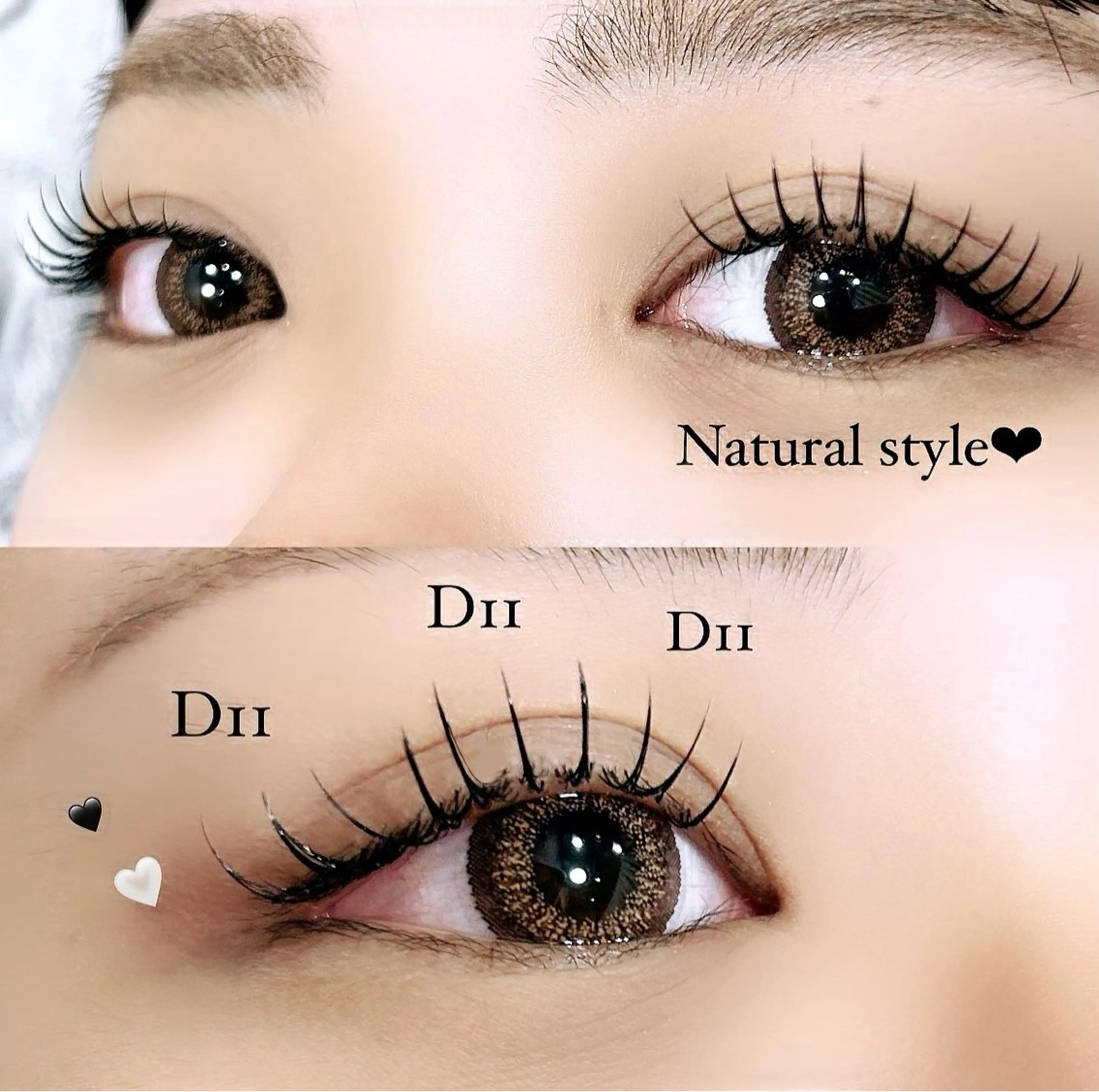 マツエク・マツパ Dカール ナチュラル セーブル マツエク 🩷ྀི中村 ほのか🧸🌷のマツエク・マツパデザイン