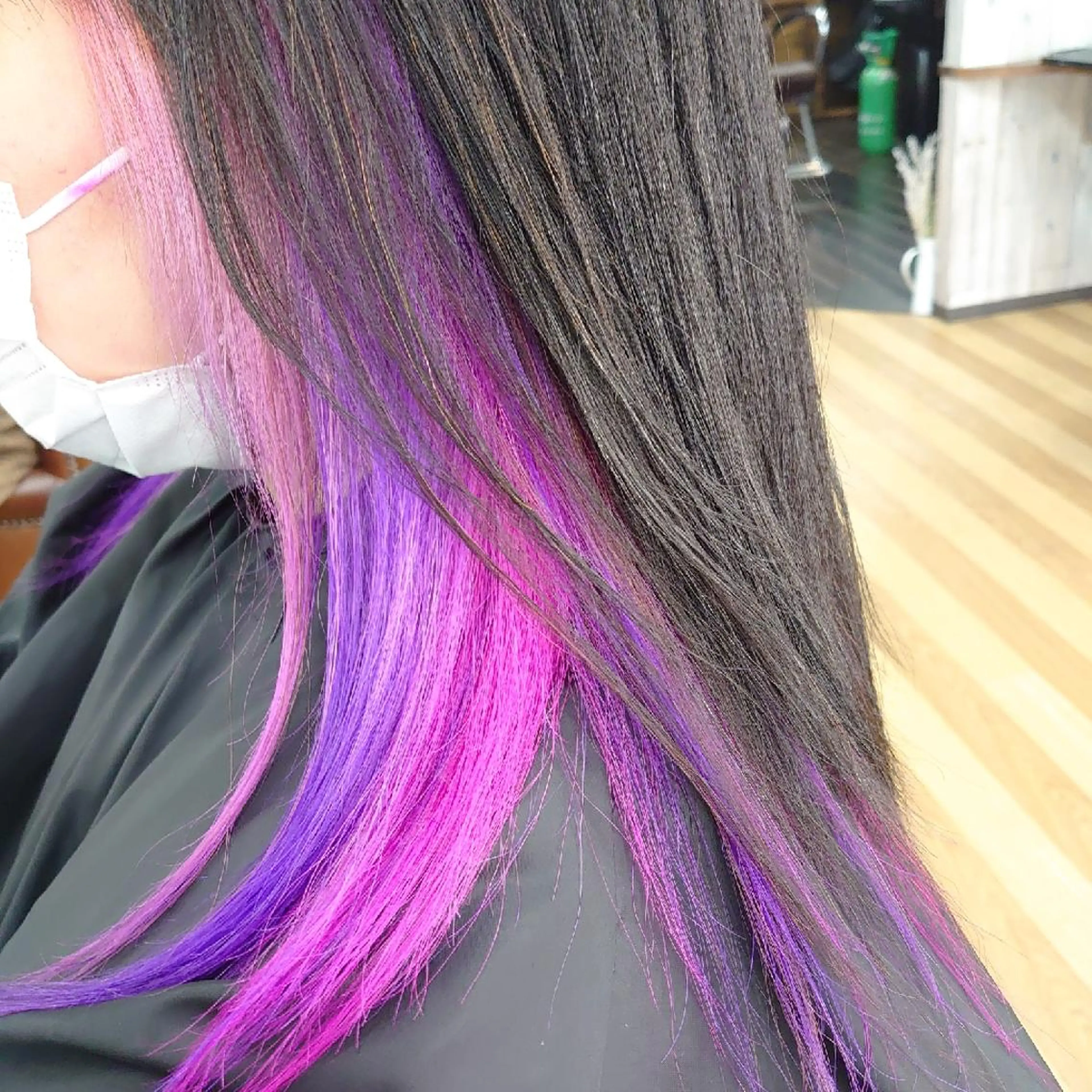 カラー インナーカラー ヘアカラー 中村 恵二のヘアスタイル