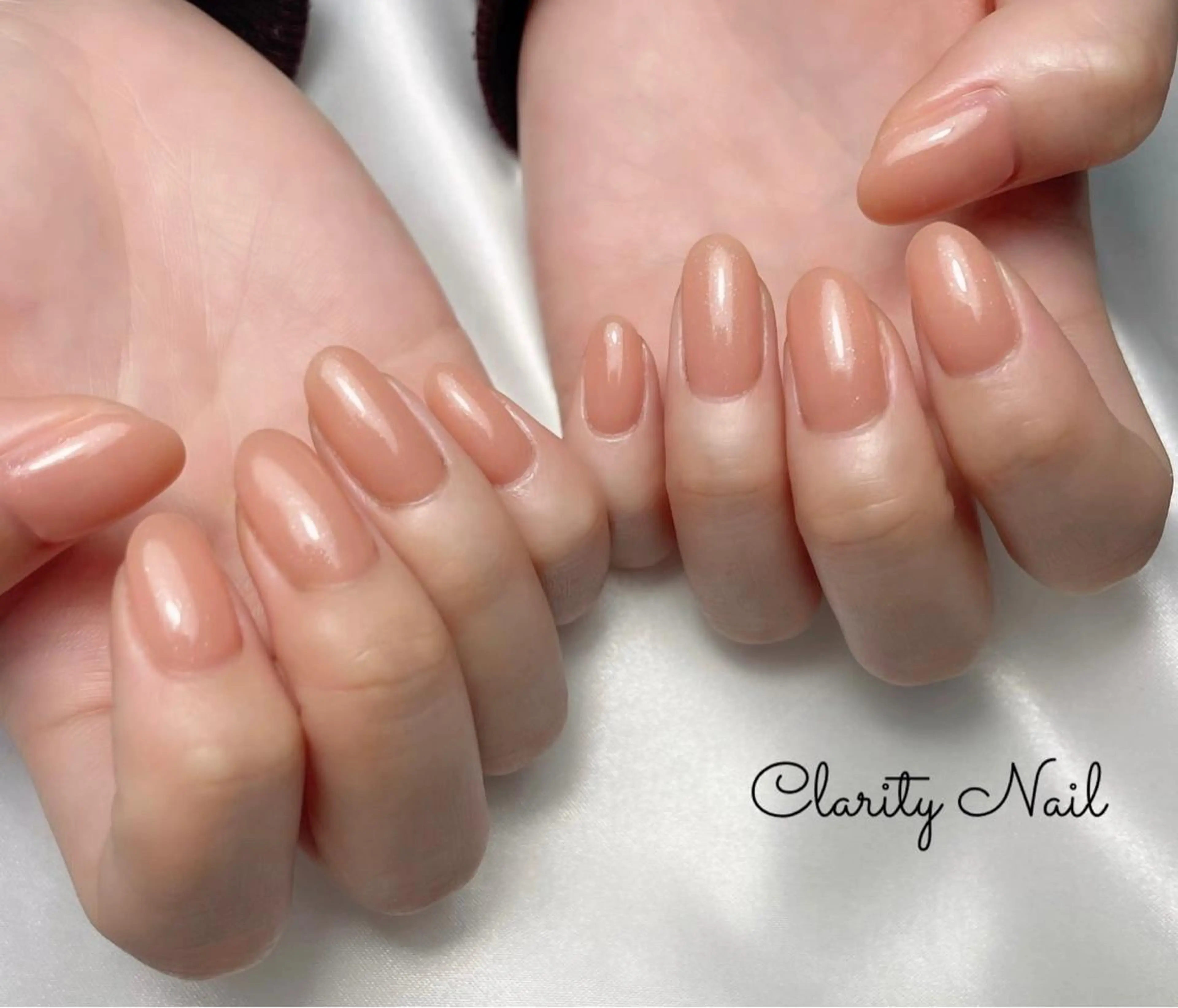 ネイル ワンカラーネイル ハンドネイル Clarity Nailのネイルデザイン