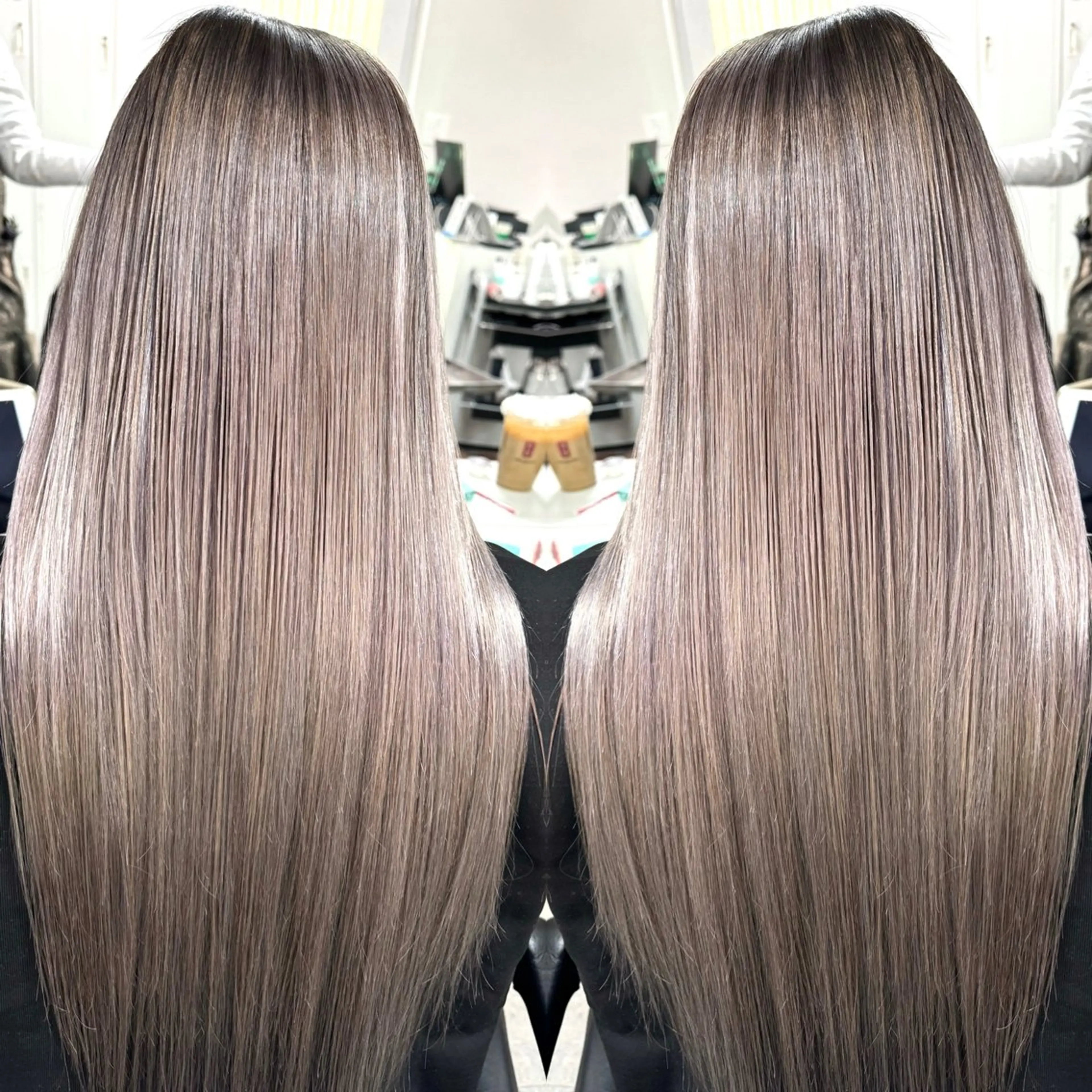 ロング プルエクステ ボブ🌈ナツヤのヘアスタイル