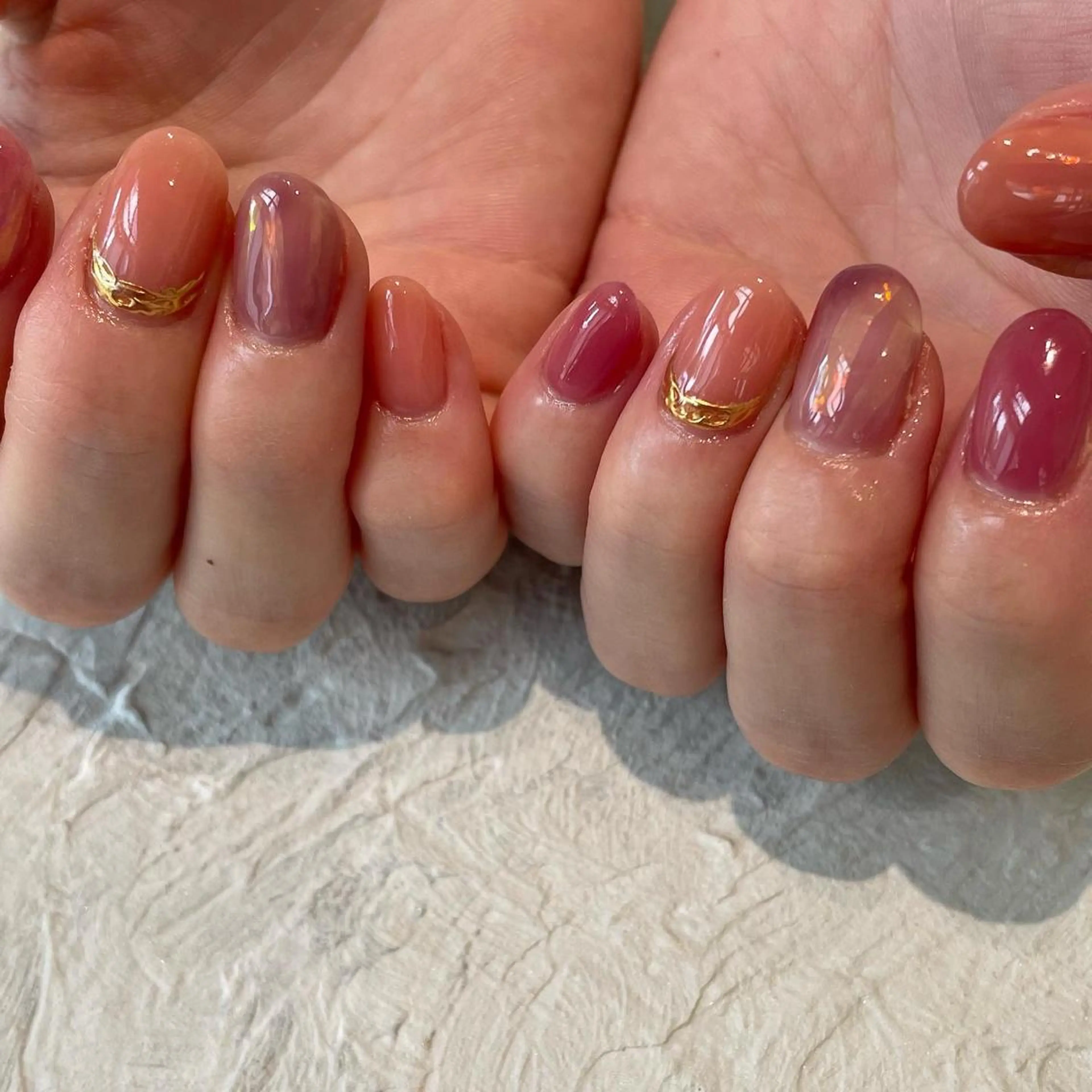 ネイル tete'o nail RIEのネイルデザイン