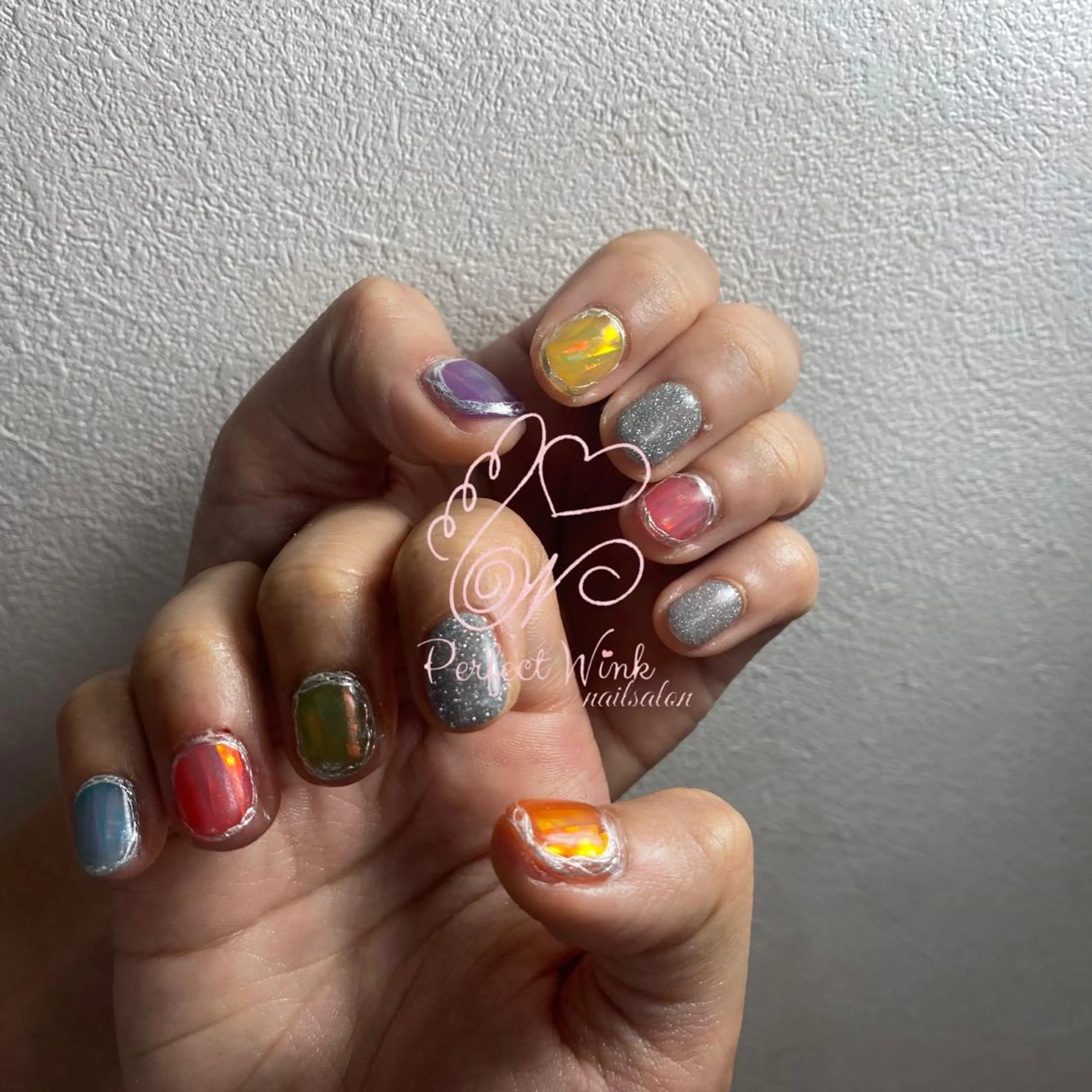 ネイル ハンドネイル 💅Perfect Wink RUI🌈のネイルデザイン