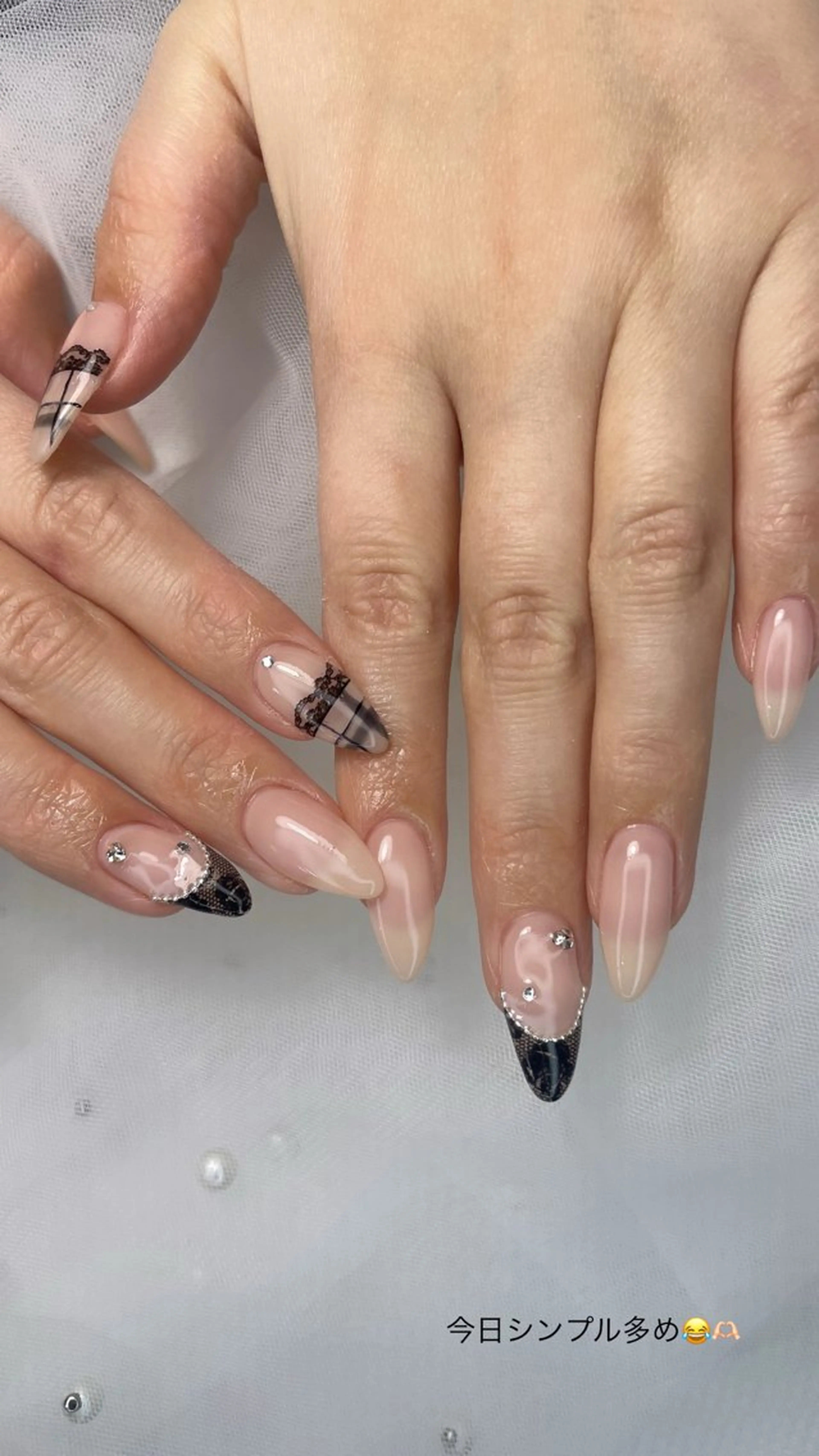ネイル ハンドネイル オーロラ所属・YUI nailのネイルデザイン