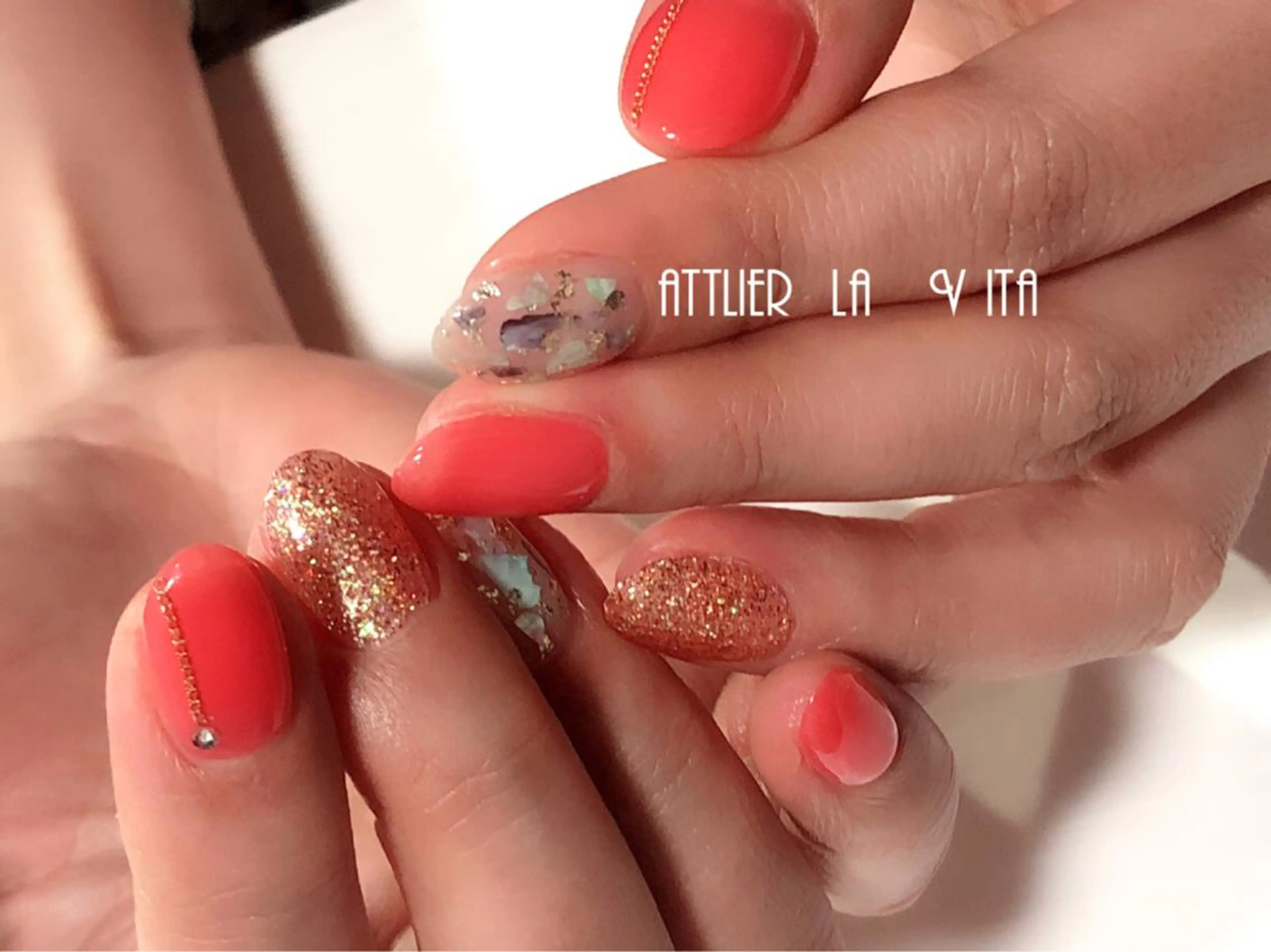 ネイル アートネイル ハンドネイル atelier la vita所属・lavita. mimuraのネイルデザイン