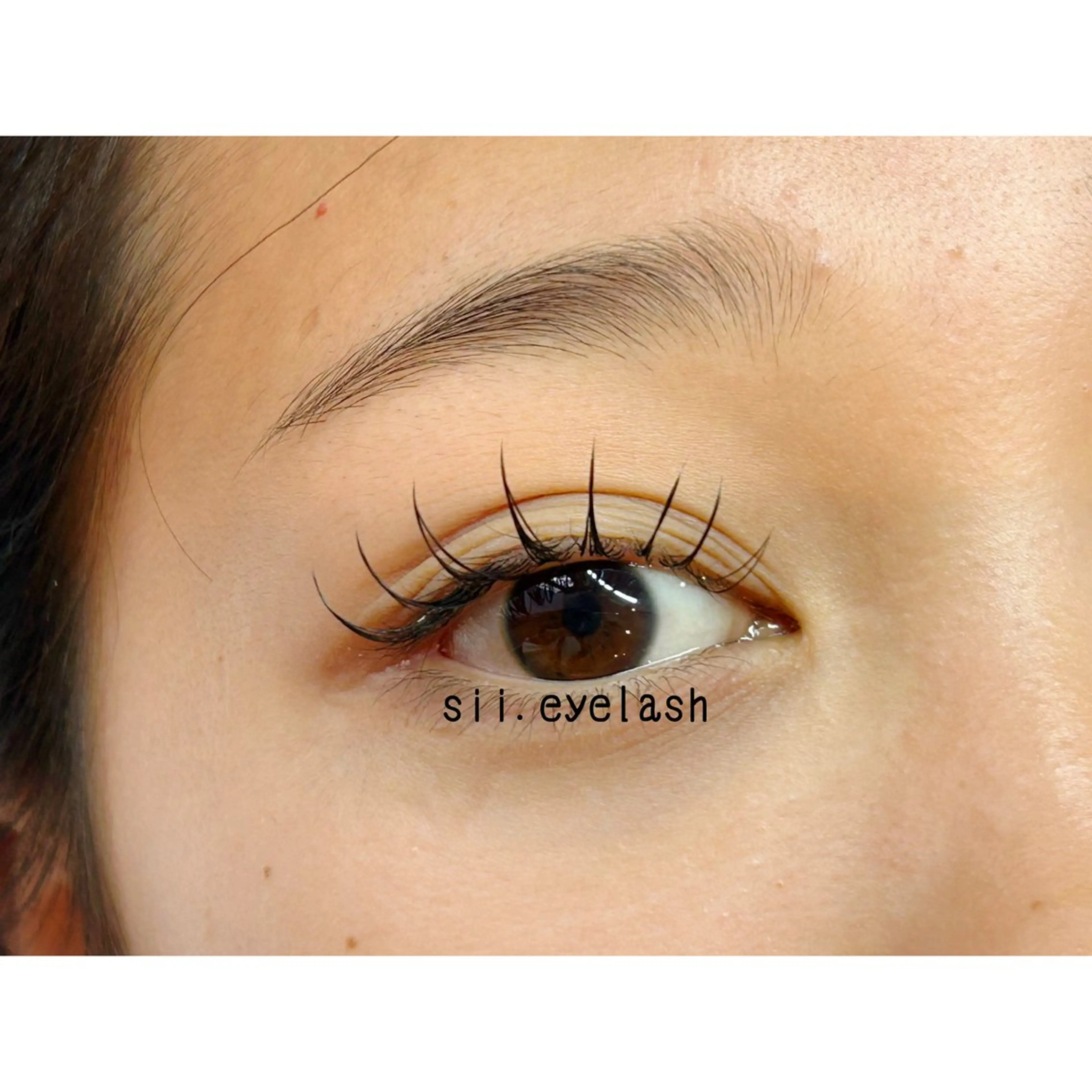 マツエク・マツパ フラットラッシュ マツエク sii. eyelash/eyebrow所属・sii. くろだのマツエク・マツパデザイン