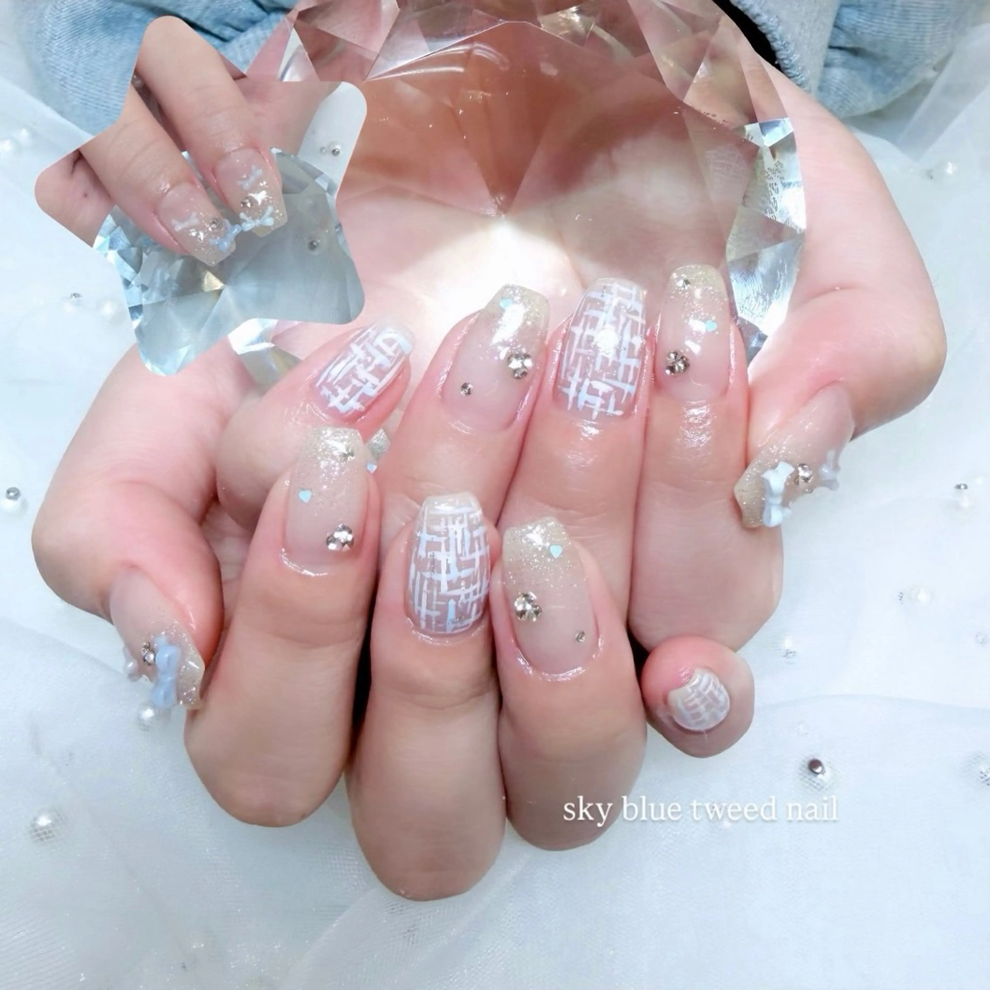 ネイル ハンドネイル Tsuki🌙/渋谷 /パラジェルのネイルデザイン