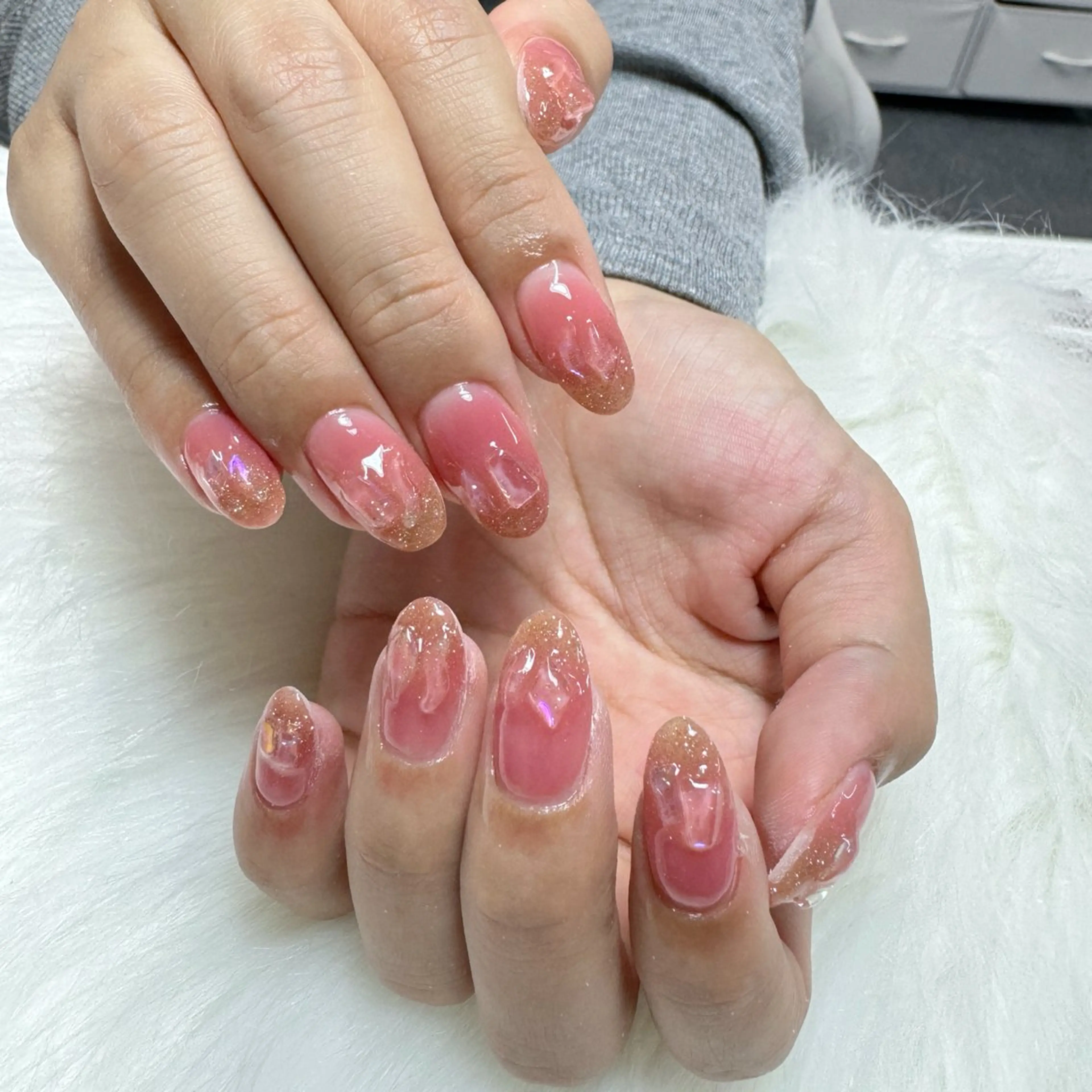 ネイル ハンドネイル 🎀 Lemode ワンホンネイル🎀のネイルデザイン