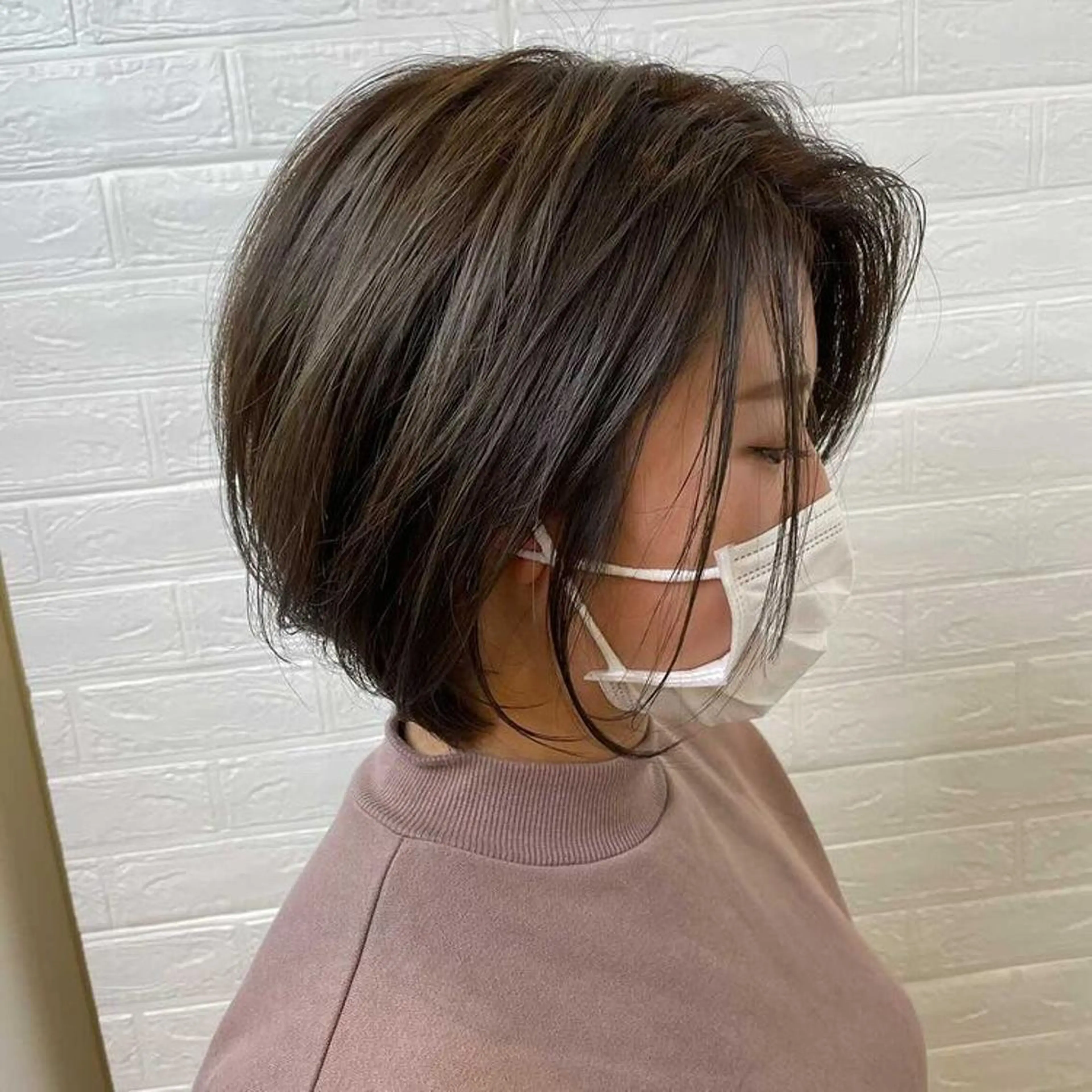 ショート カラー 黒川 真伍のヘアスタイル