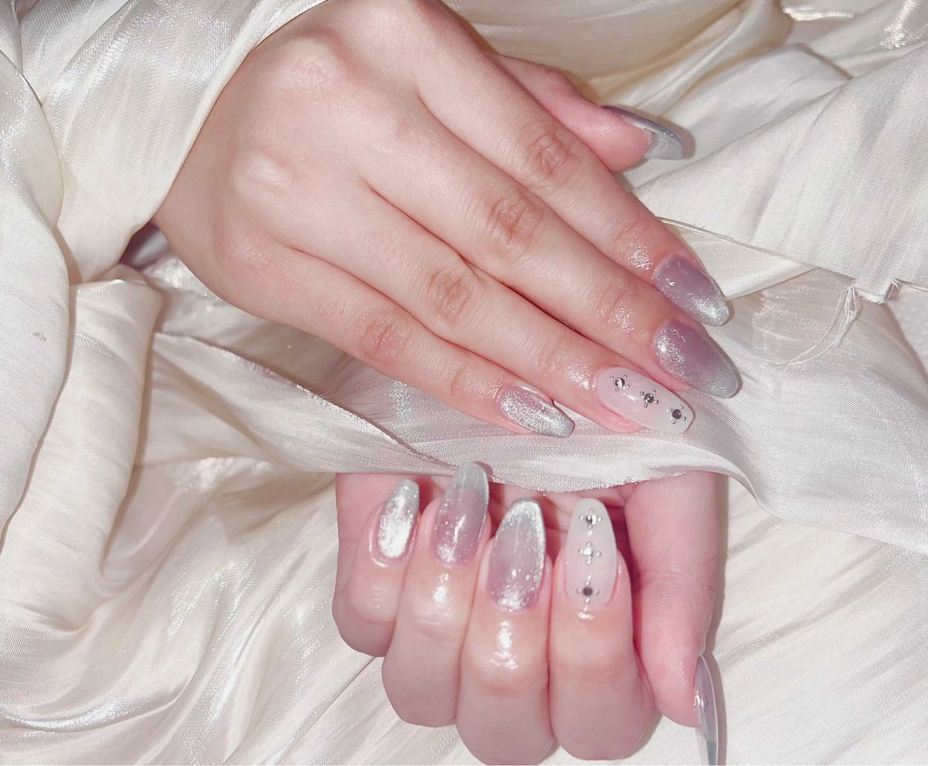 ネイル ハンドネイル ハンドケア 💜MIYA nail川崎店のネイルデザイン