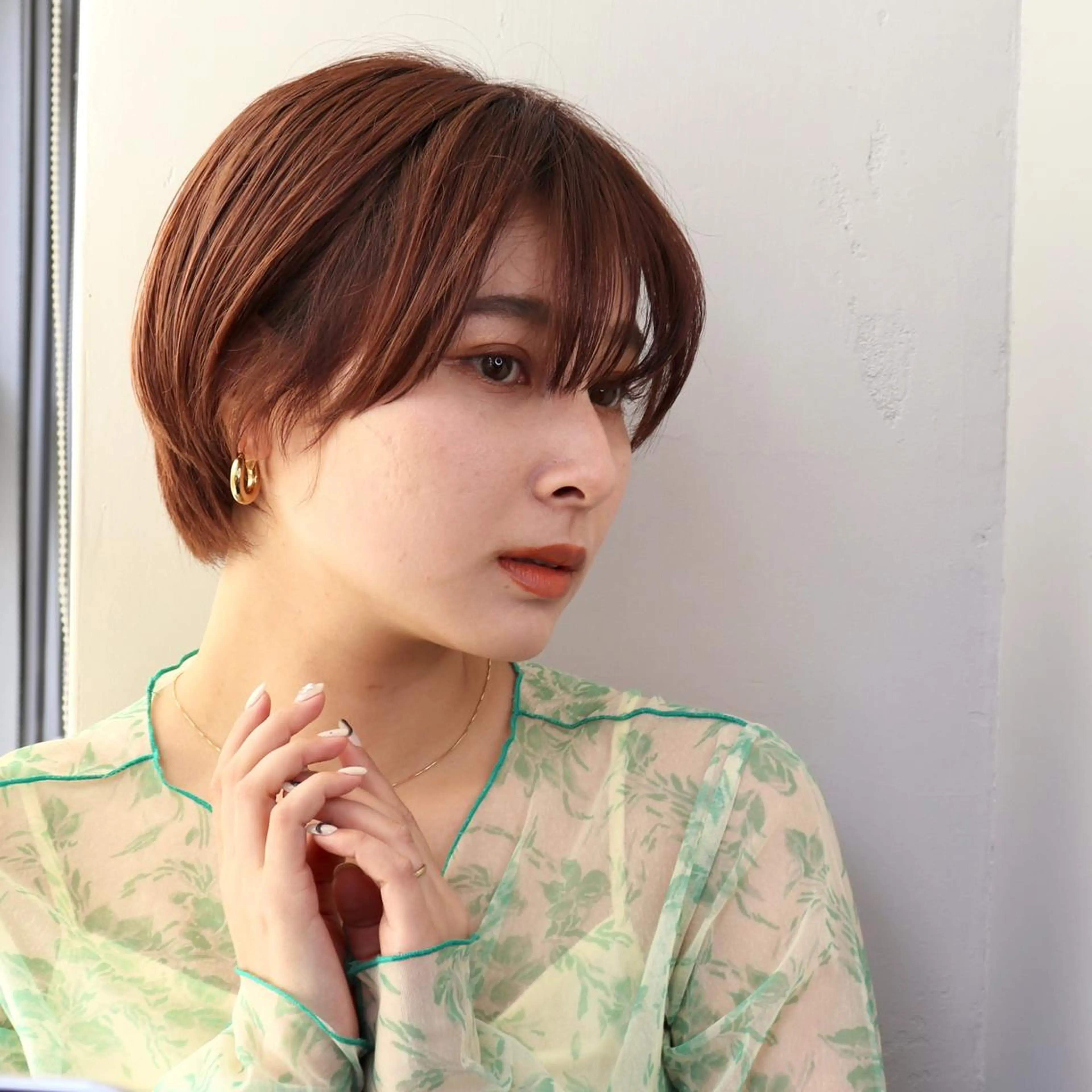 ショート カラー ヘアカラー トリートメント アレンジ指名 no.1✨ｈａｋｏのヘアスタイル