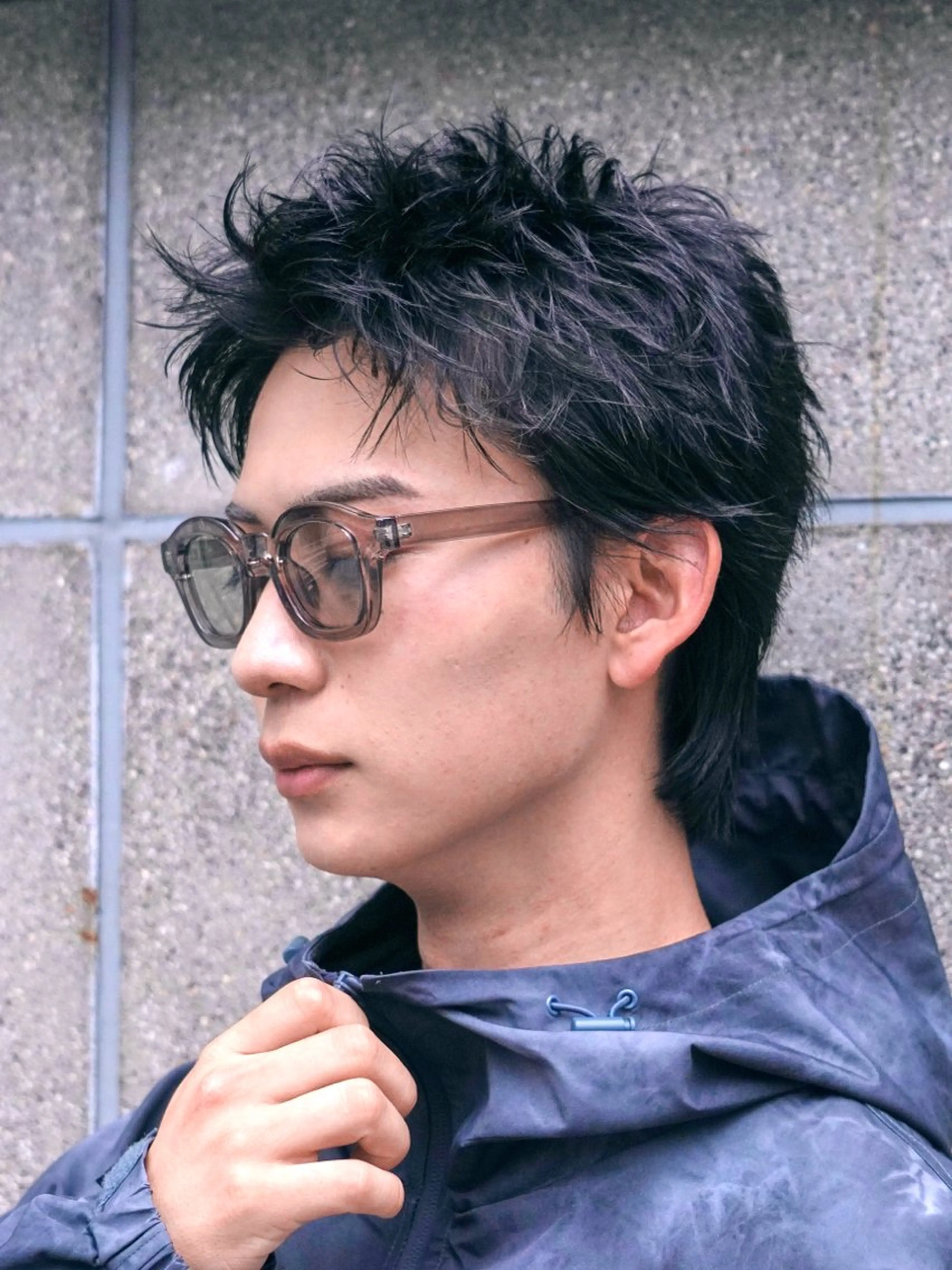 ショート パーマ メンズ ゆきえ🤍 fifth/パーマ‪のヘアスタイル