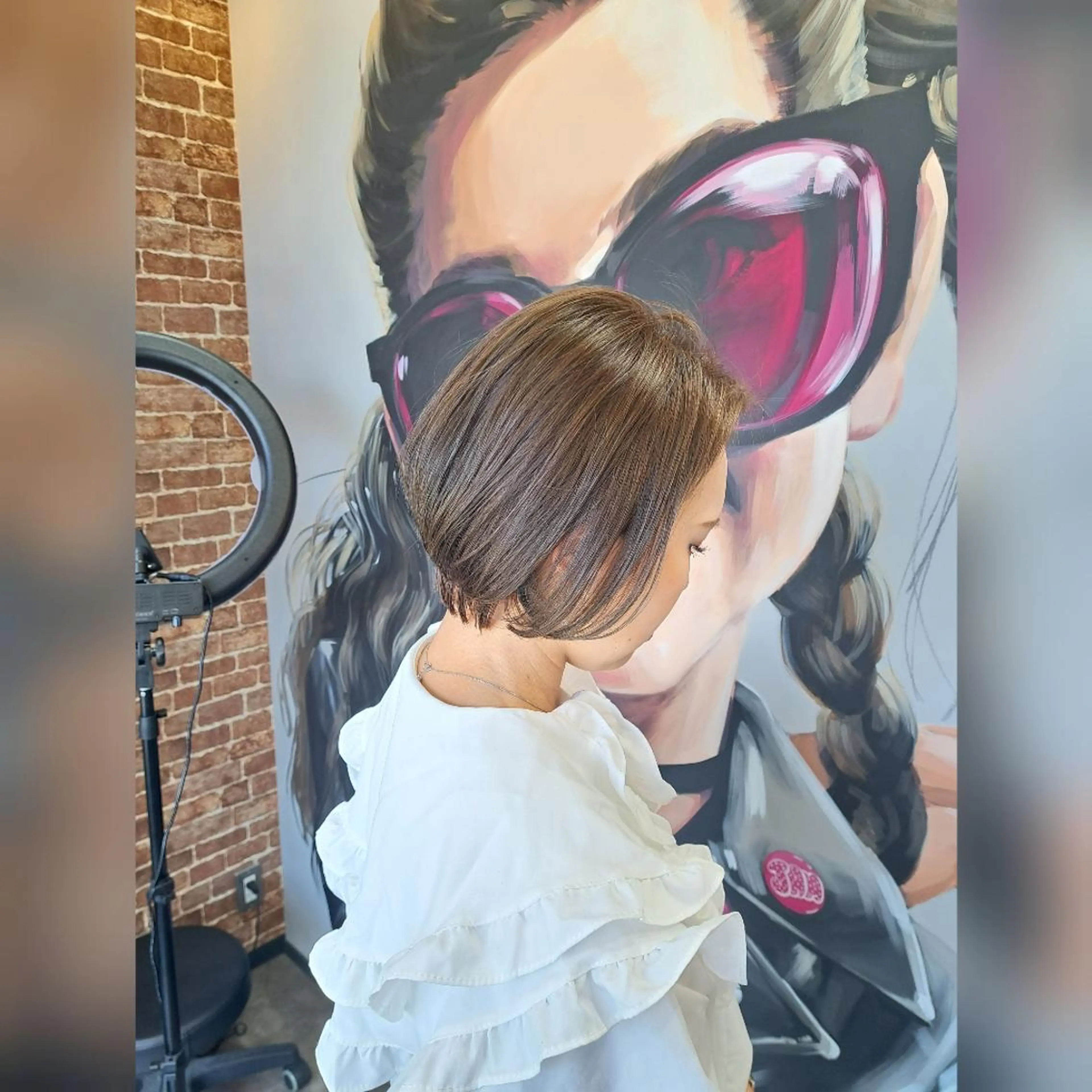 ショート カラー あかね☆ヘアアレンジ /ボブ/縮毛矯正のヘアスタイル