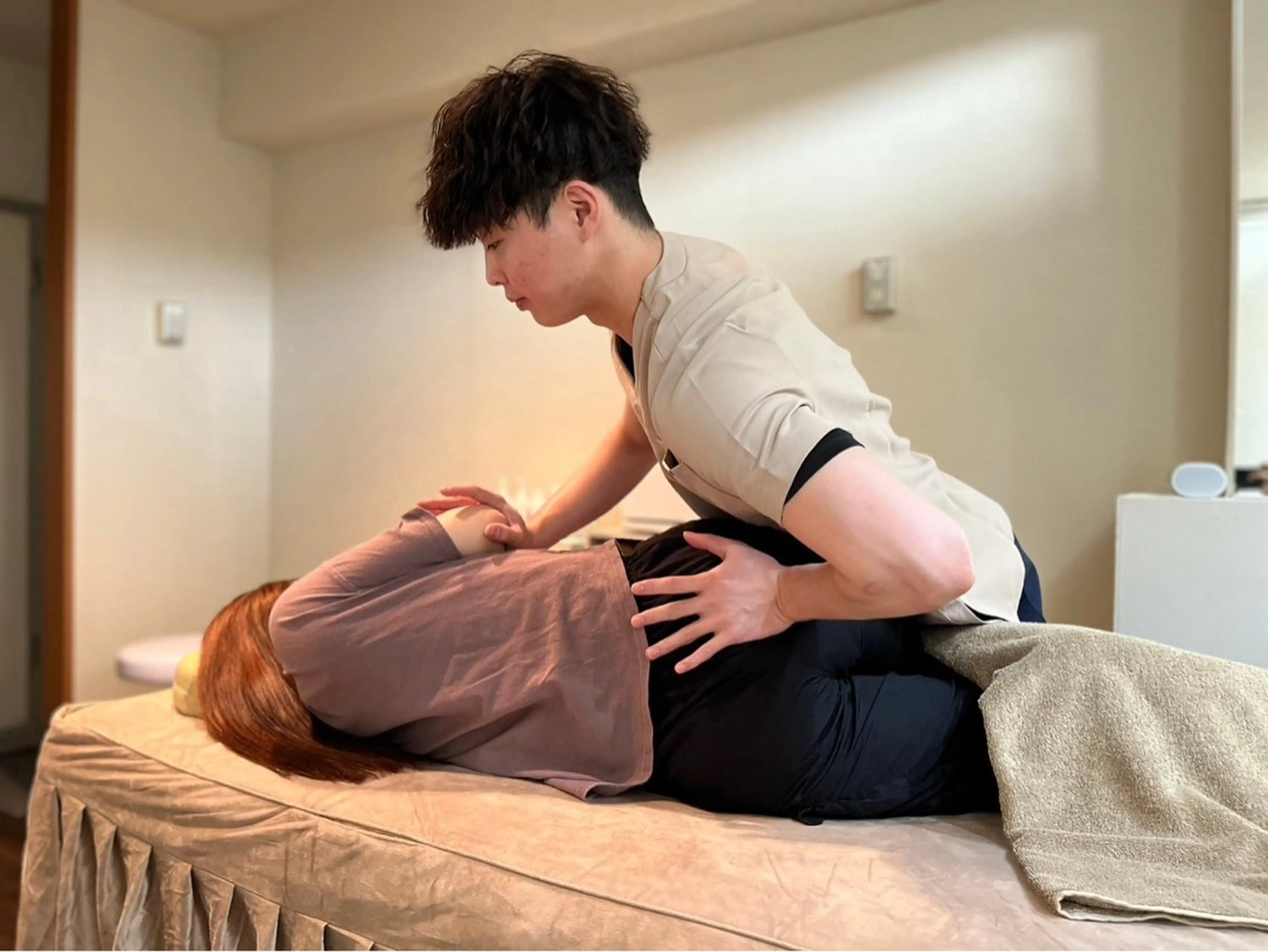 美容全身骨格矯正の写真