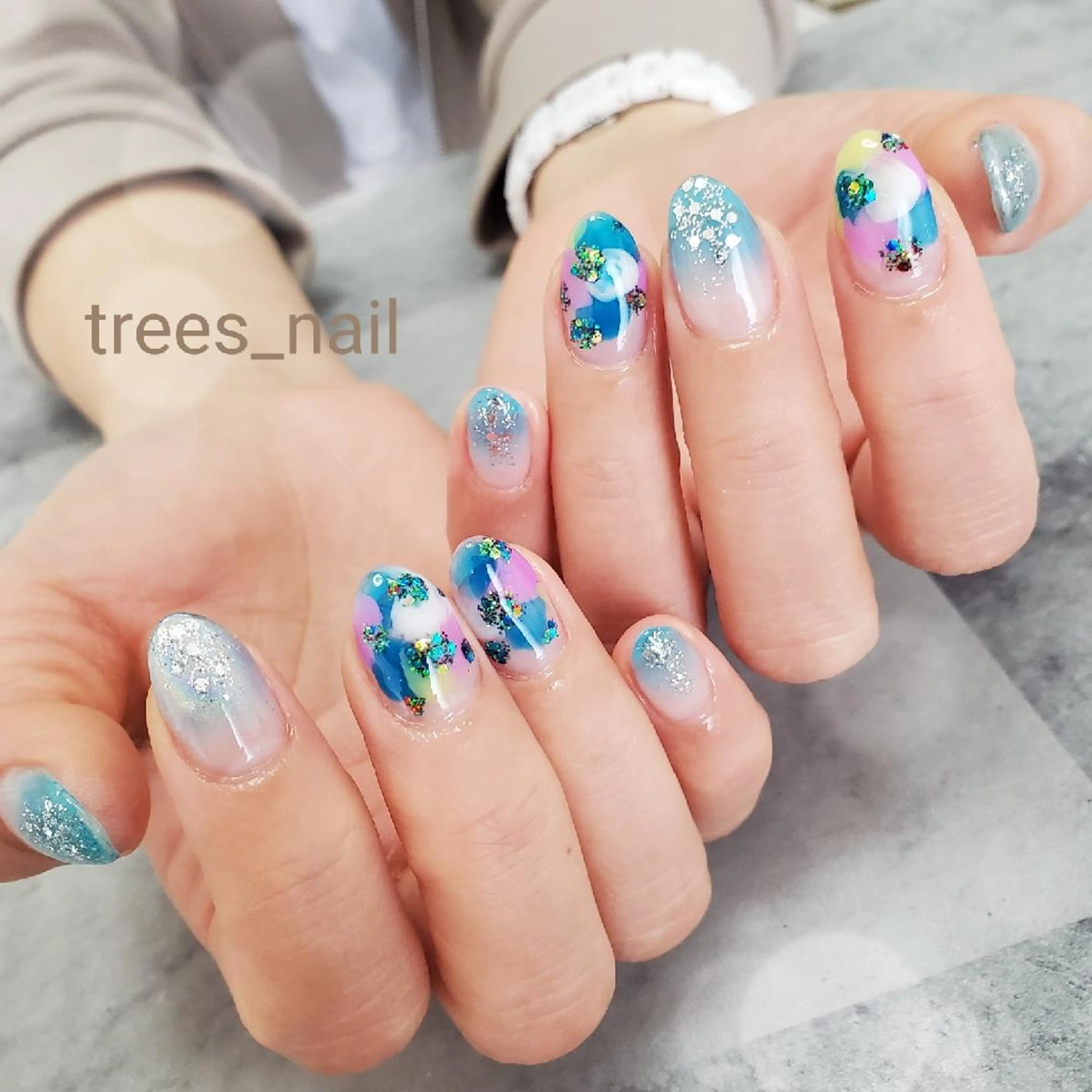 ネイル trees_ nailのネイルデザイン