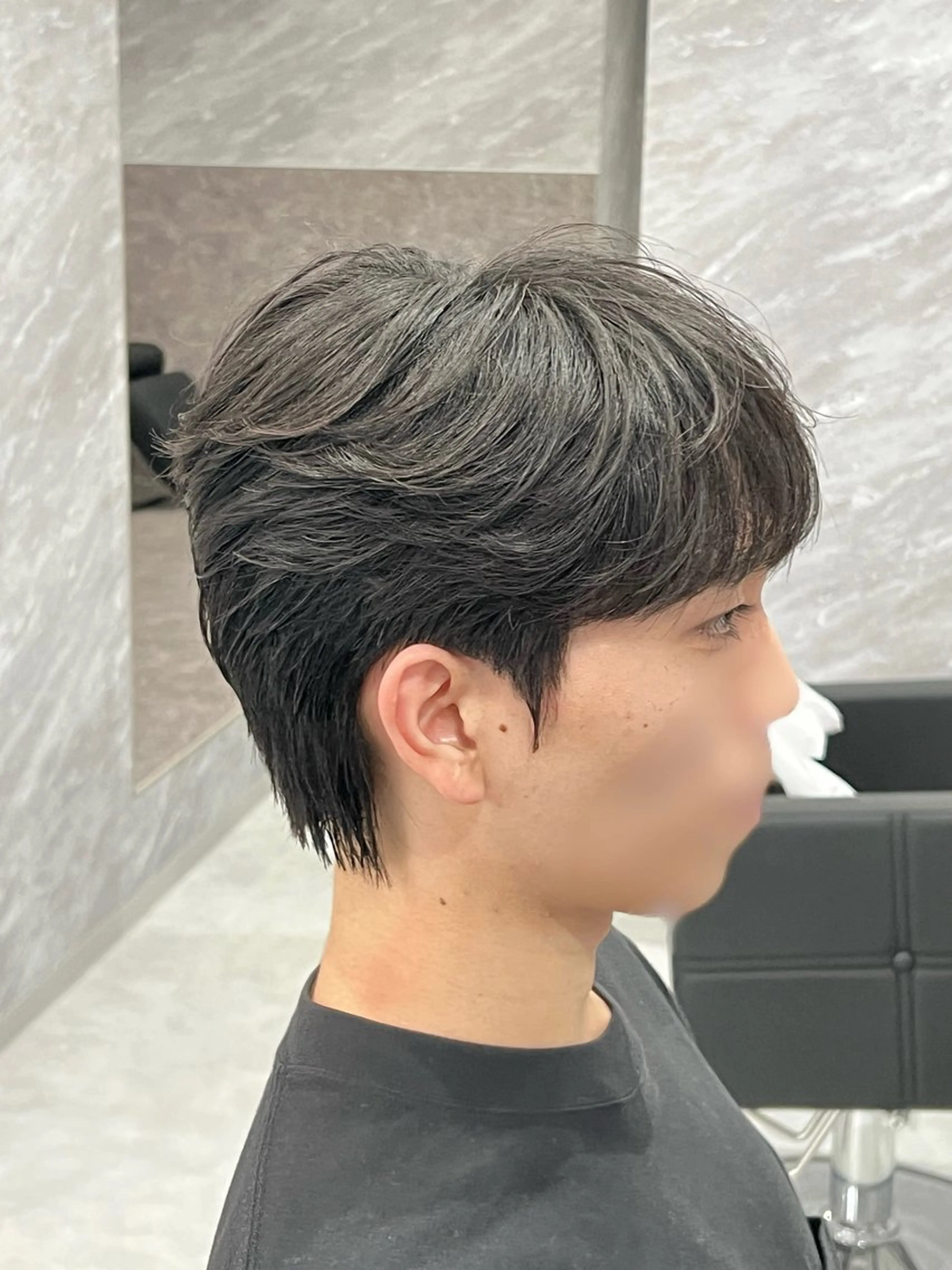 メンズ メンズパーマ カット パーマ ulus kobe所属・ulus kobe 藤枝大地のヘアスタイル