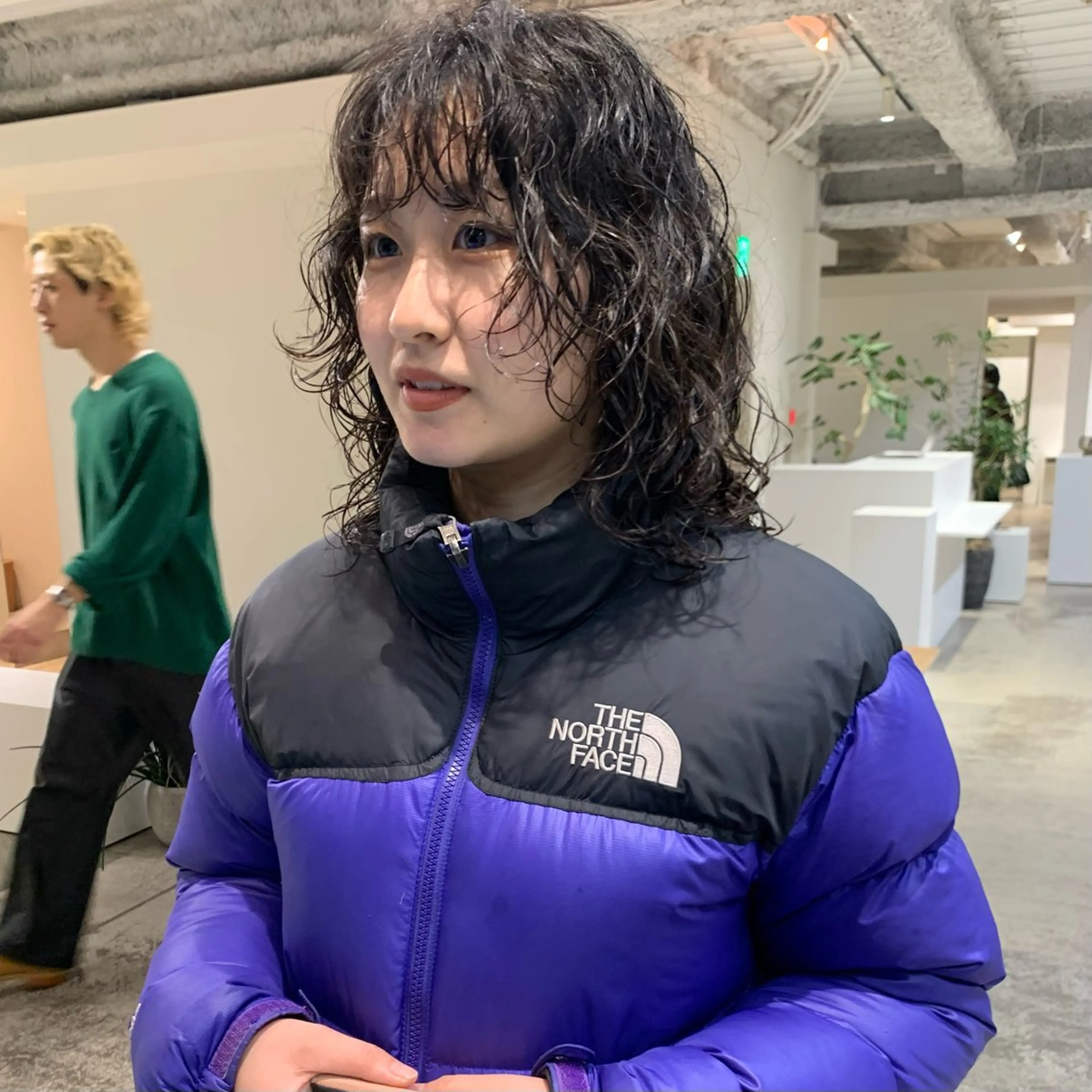 ミディアム パーマ カット パーマ トリートメント ANY／SUE 千葉パーマのヘアスタイル