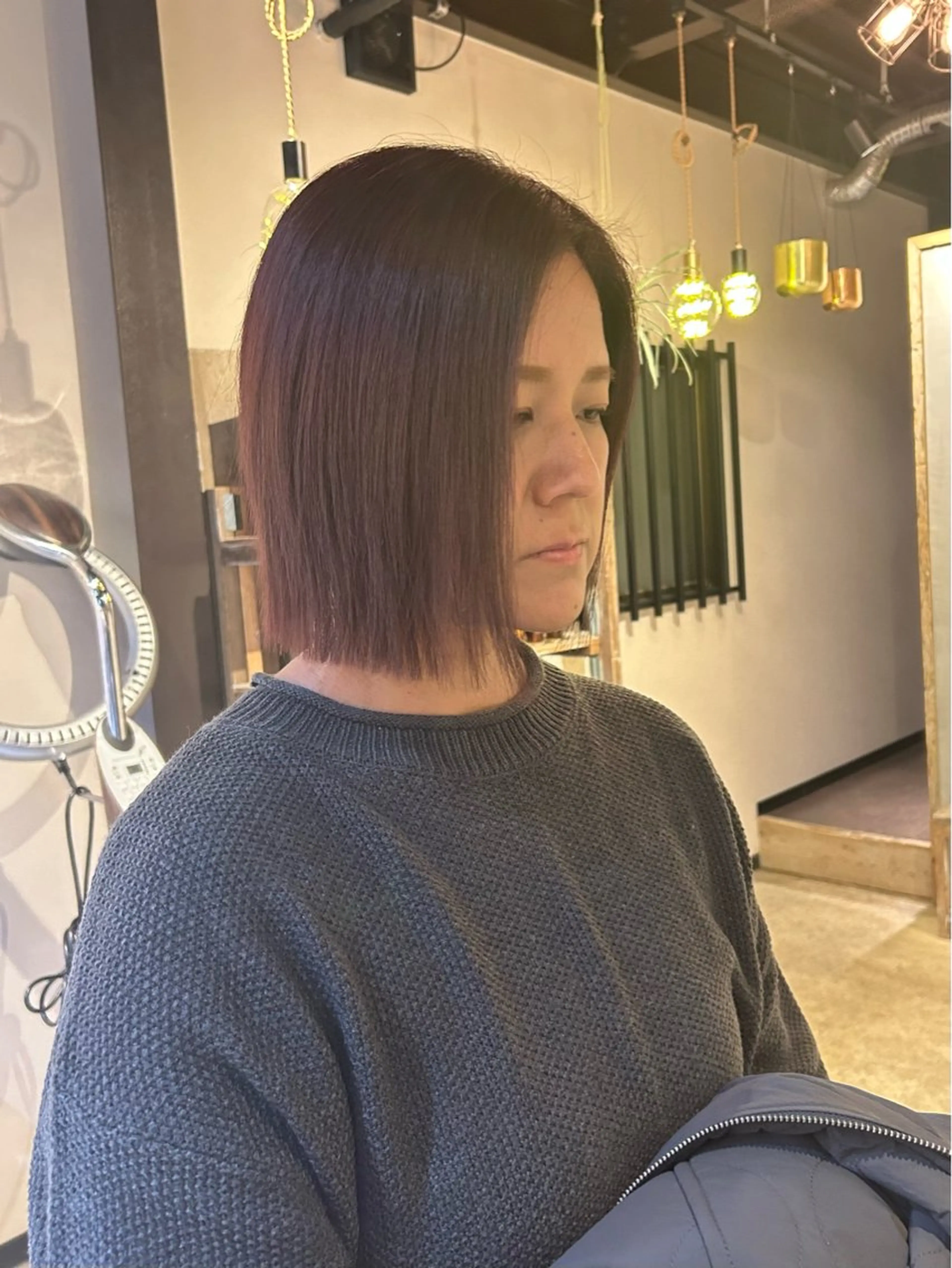 ショート ボブ LoE【ロエ】所属・北原 紗希のヘアスタイル