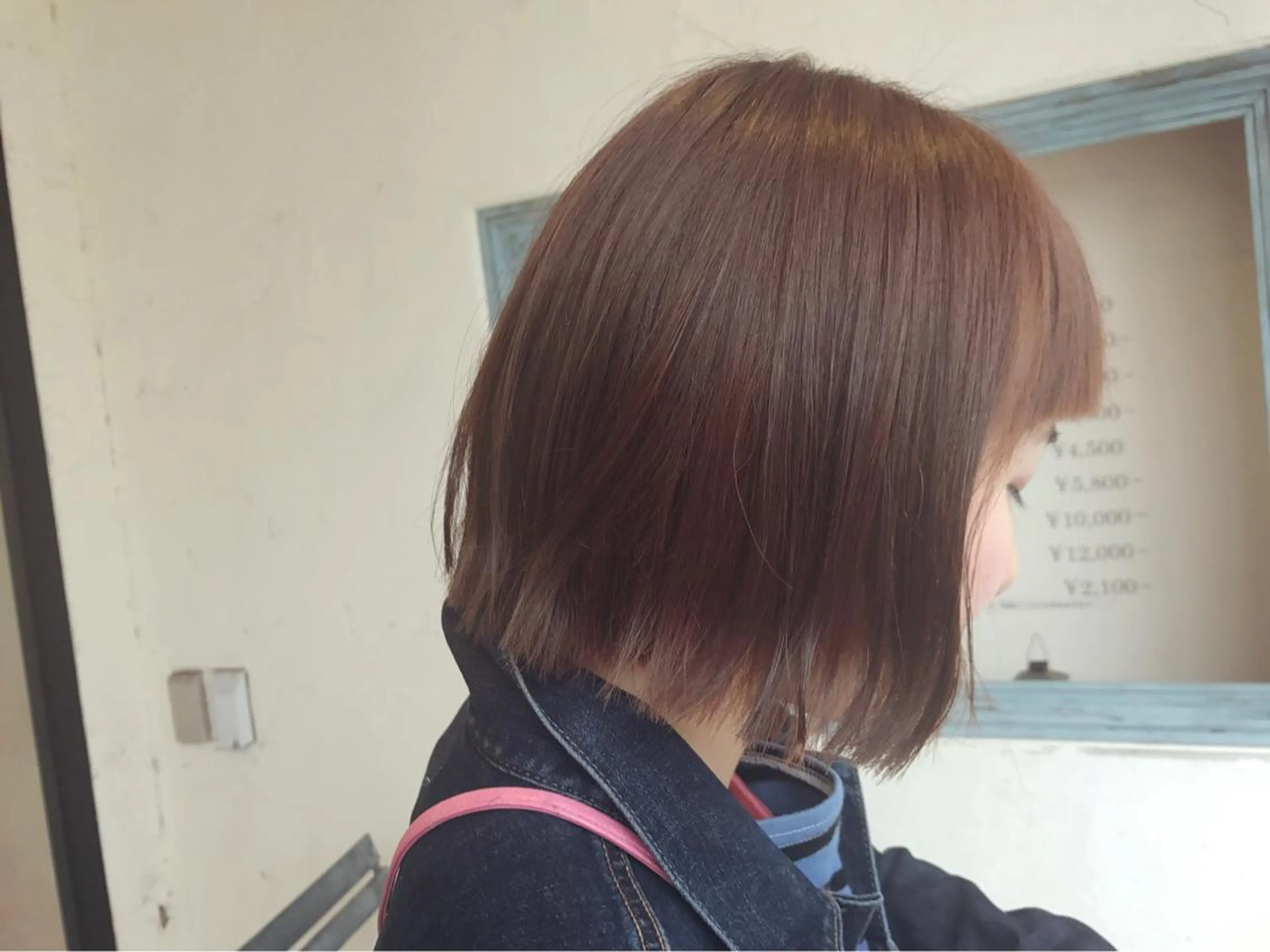 ミディアム オリーブ透明感カラー 表参道/MIKUのヘアスタイル