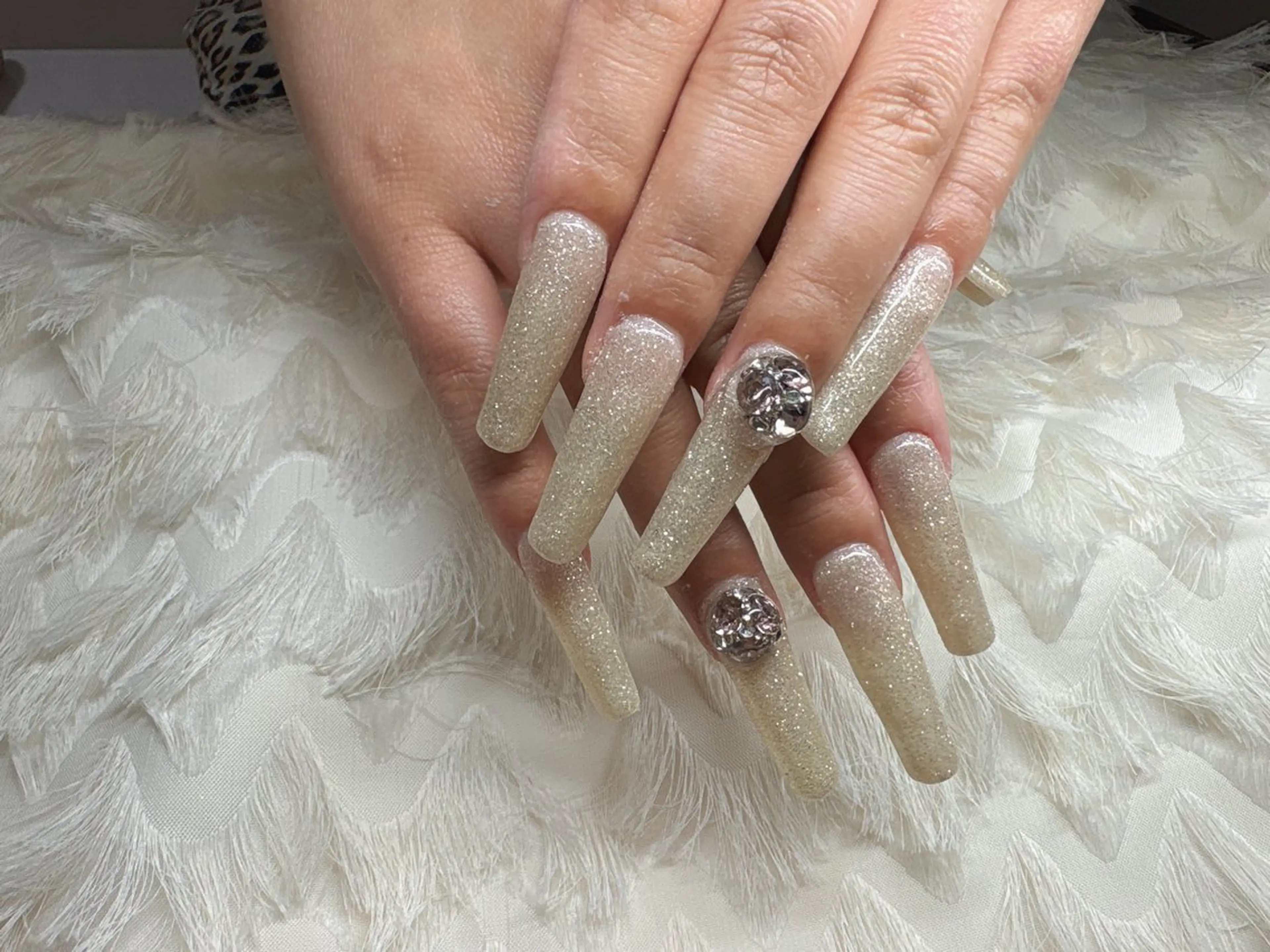 ネイル 長さ出し ハンドネイル はな ネイルのネイルデザイン