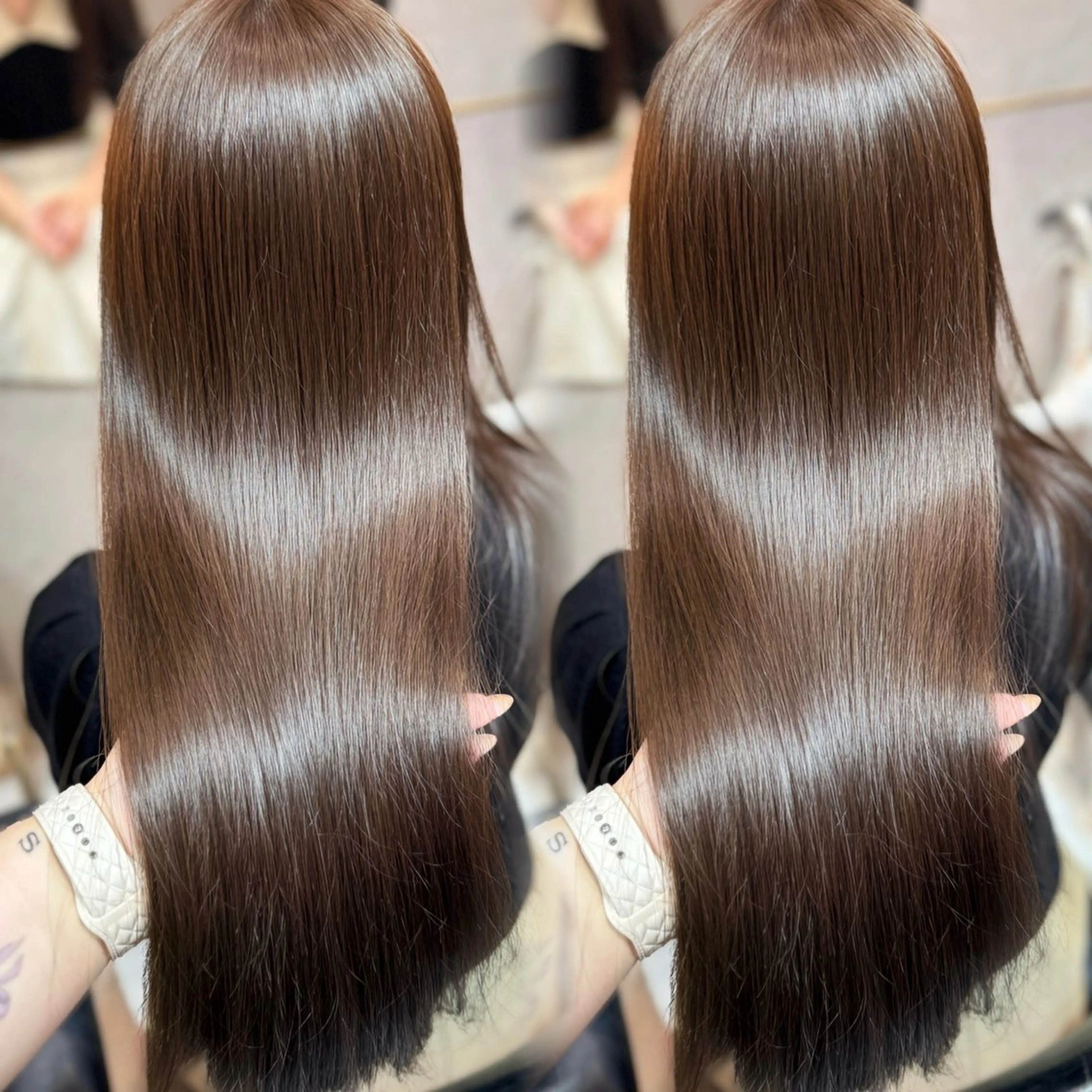 💕【美髪縮毛矯正➕話題の超音波トリートメント（5step）】🎀✨の写真