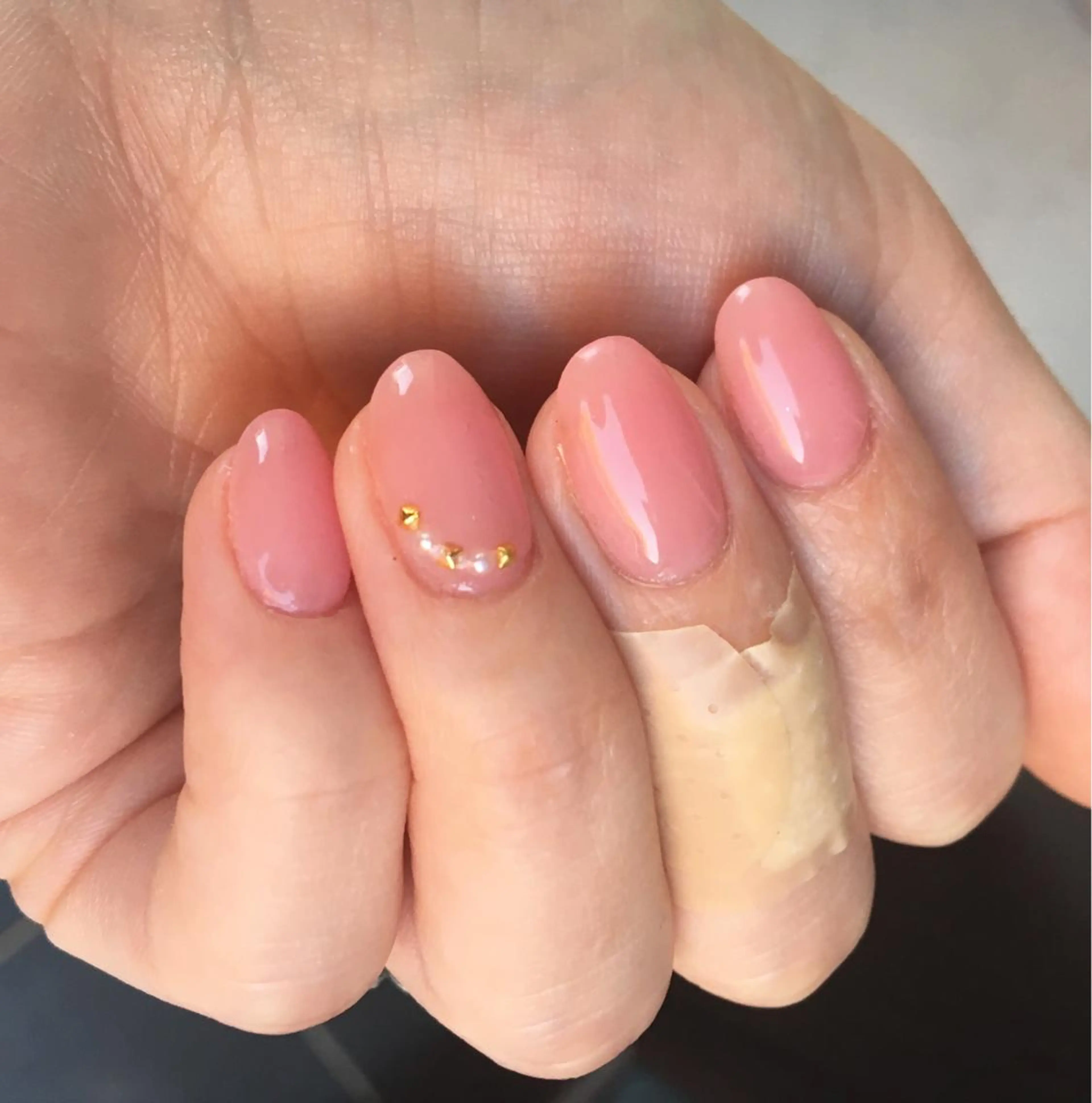 ネイル ジェルネイル ストーンネイル 近藤 美春のネイルデザイン