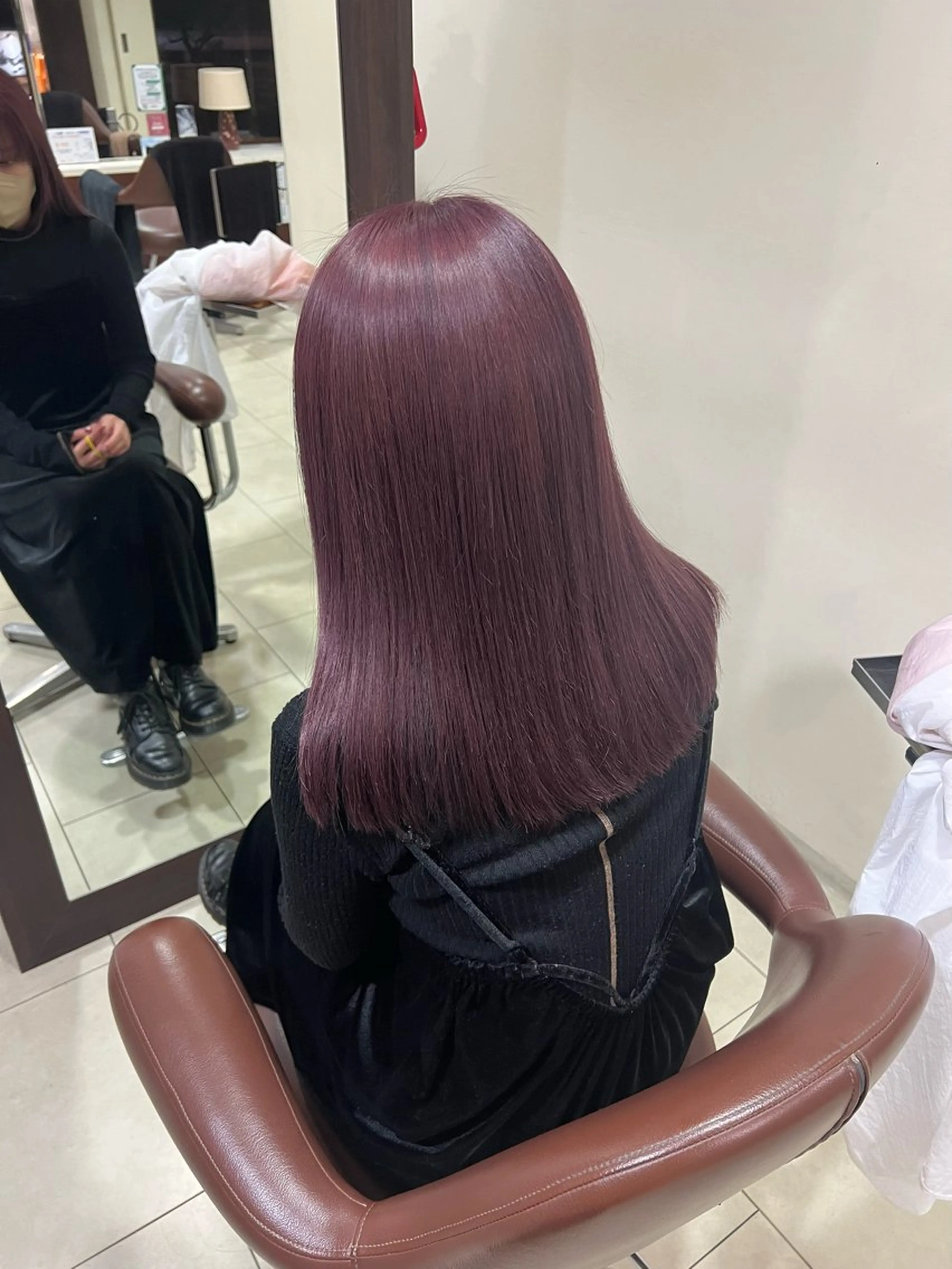 カラー ヘアカラー 田中 月菜のヘアスタイル