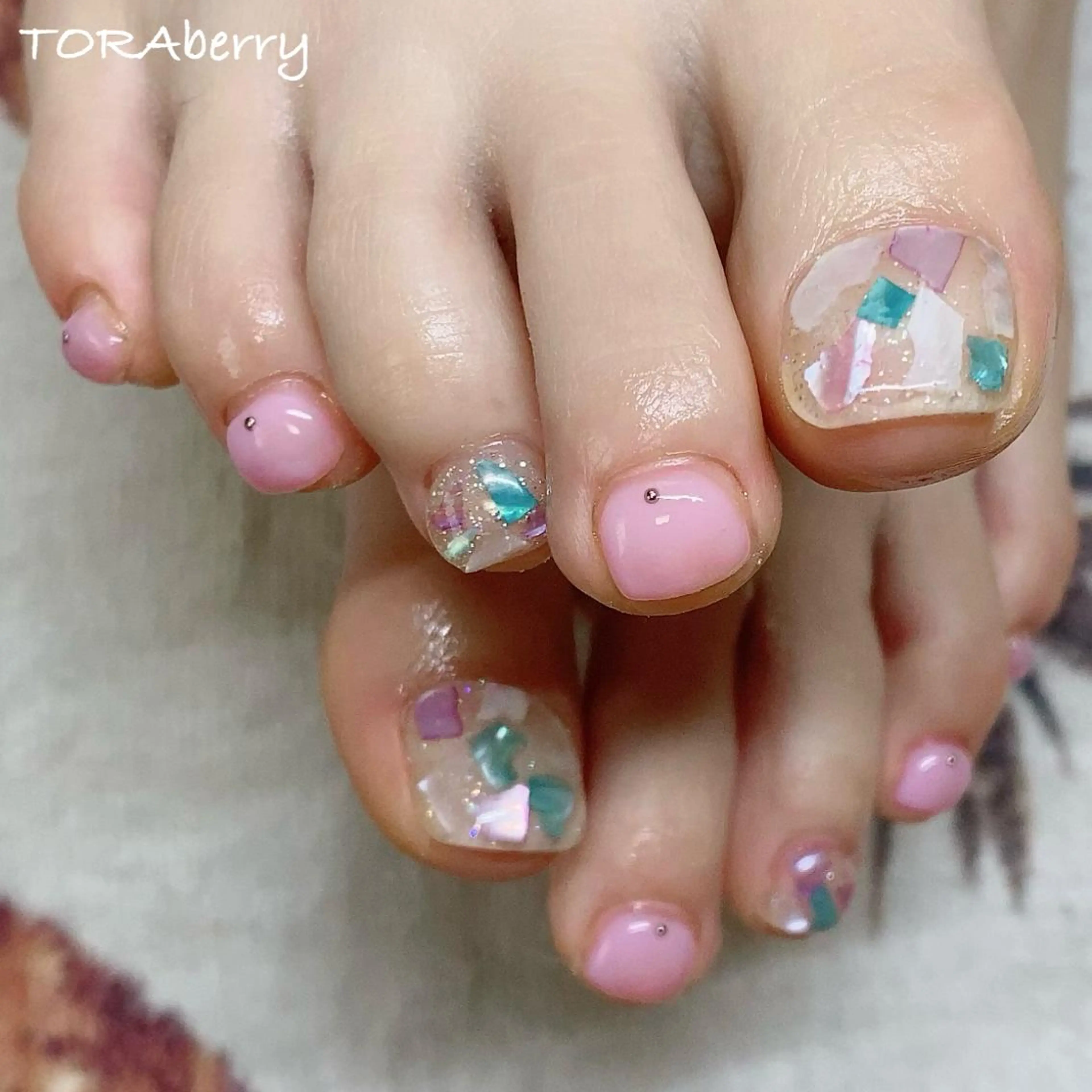 ネイル フットネイル ネイリスト なつみのネイルデザイン