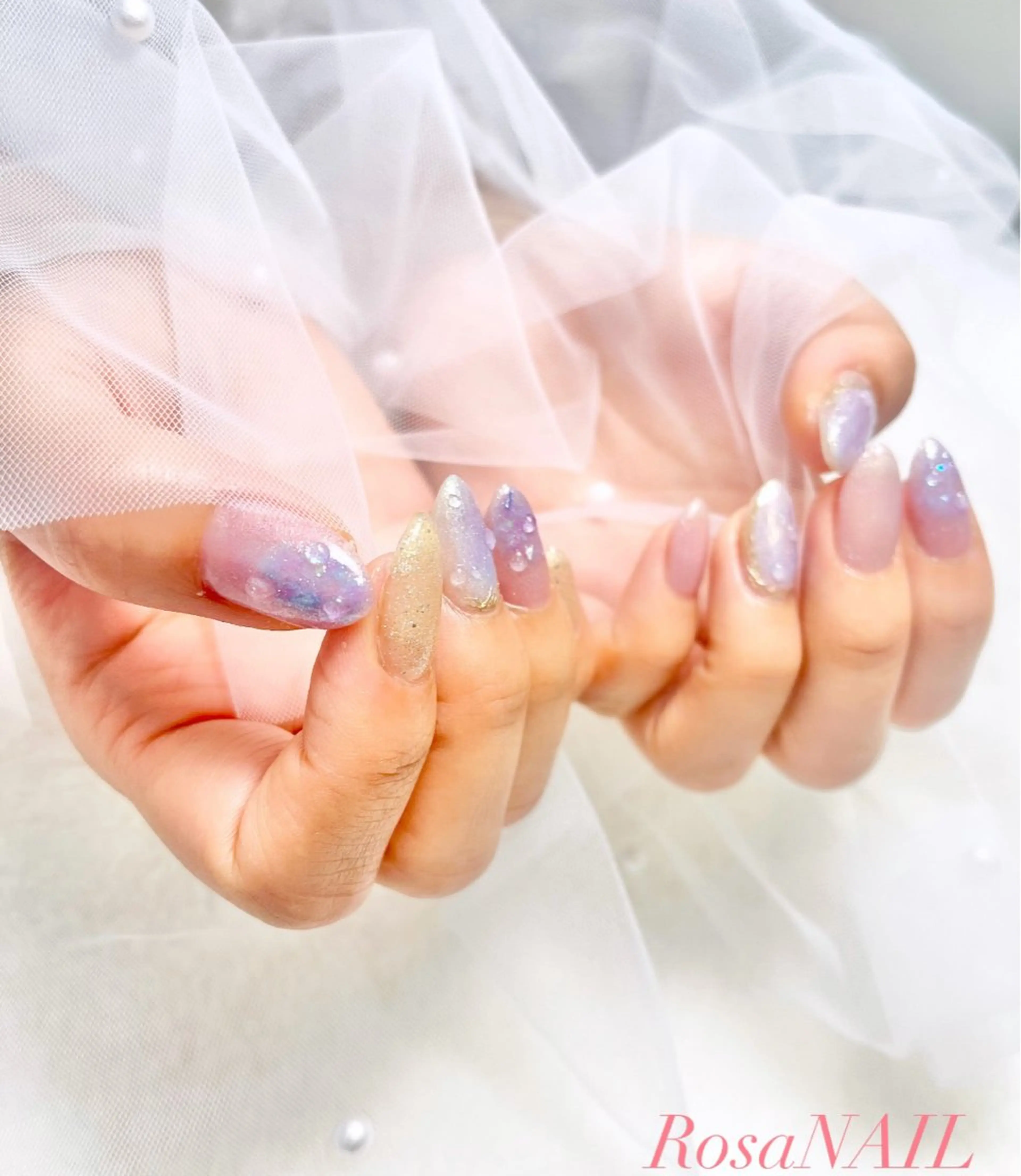 ネイル ハンドネイル Rosa NAILのネイルデザイン
