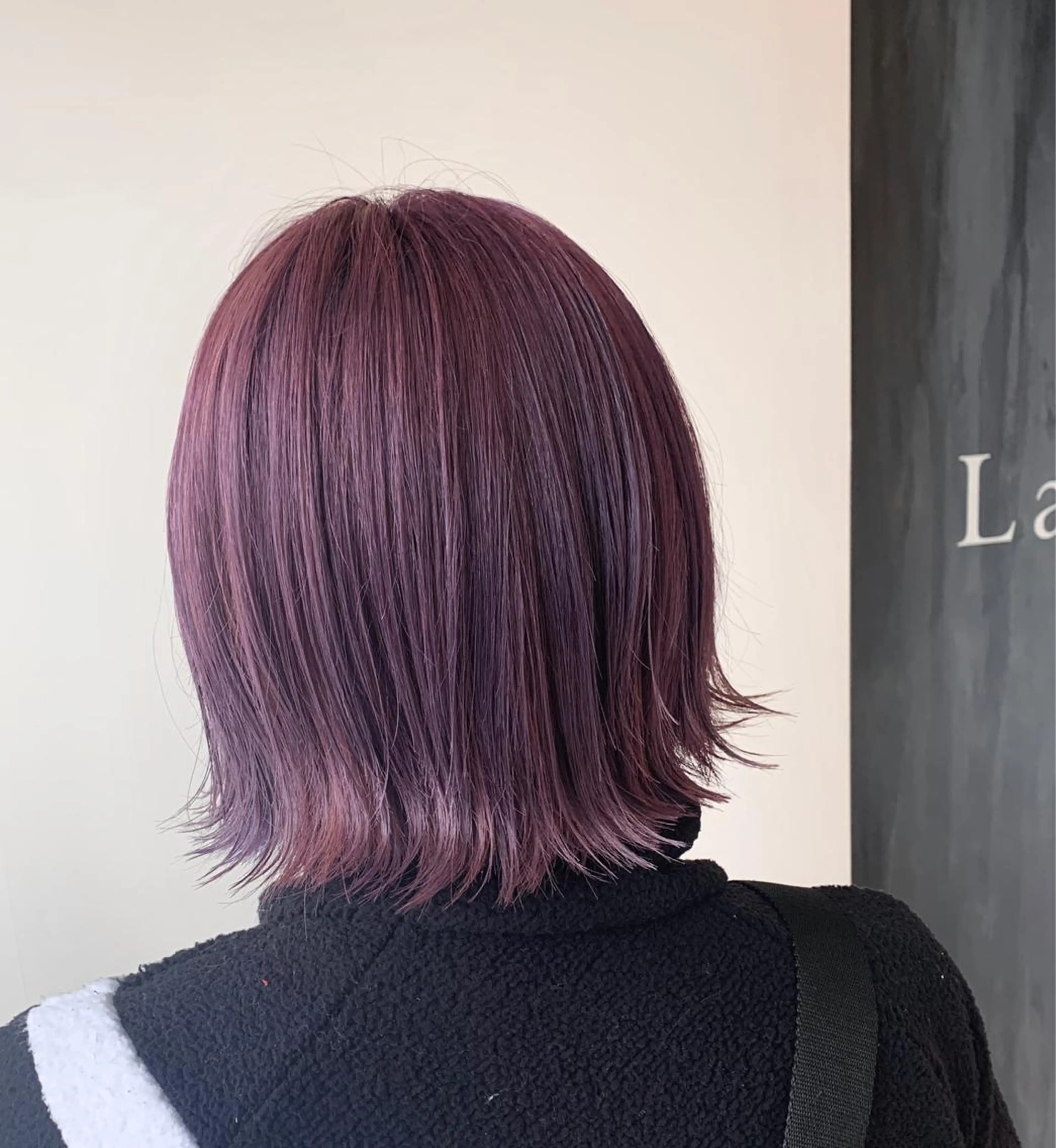 ミディアム 髪質改善＆ハイトーンカラー Cica神戸三宮元町店所属・福田 美波のヘアスタイル