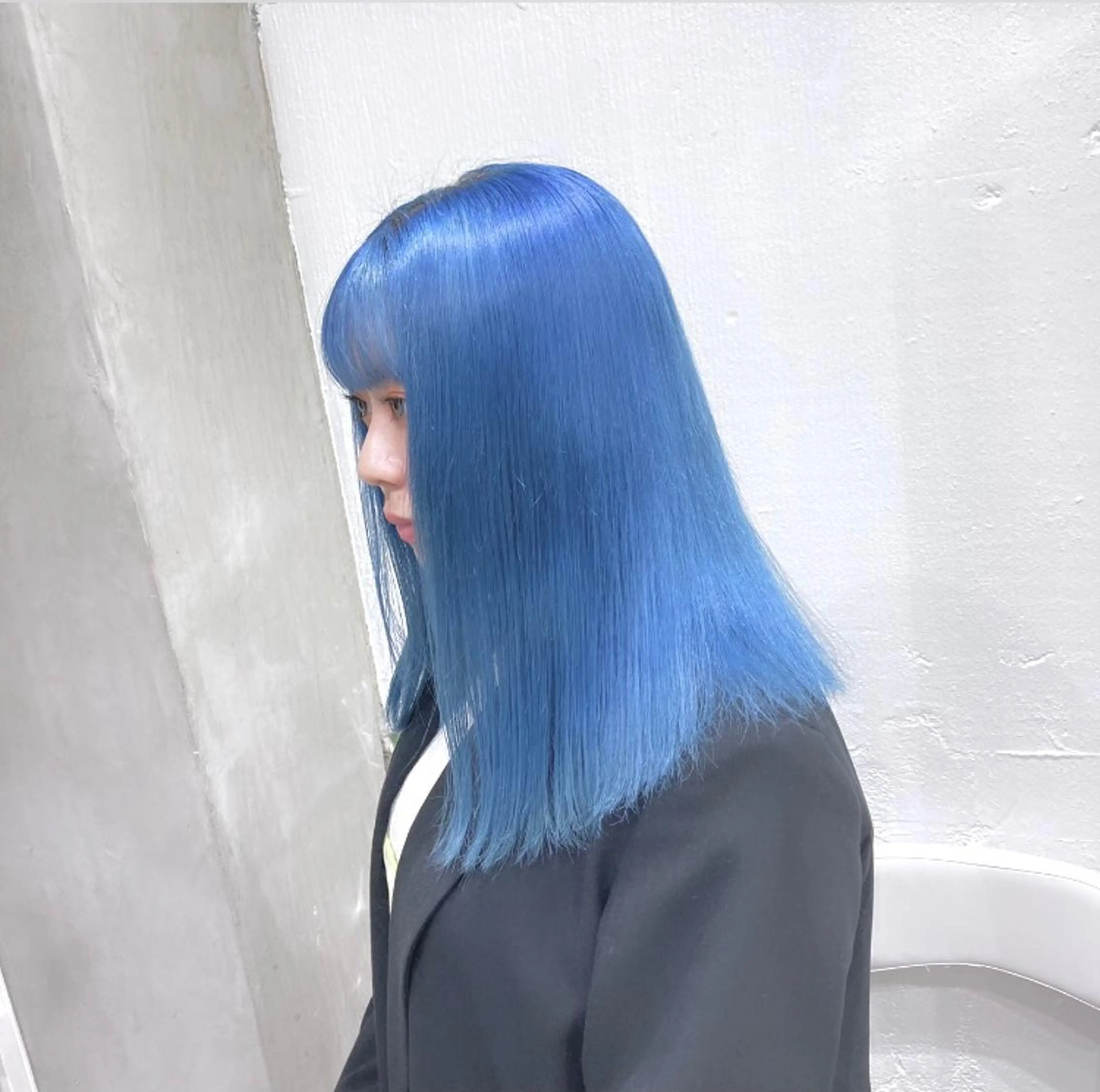 セミロング カラー ヘアカラー トリートメント 渋谷🎨エクステ× ブリーチ特化🎨レンのヘアスタイル