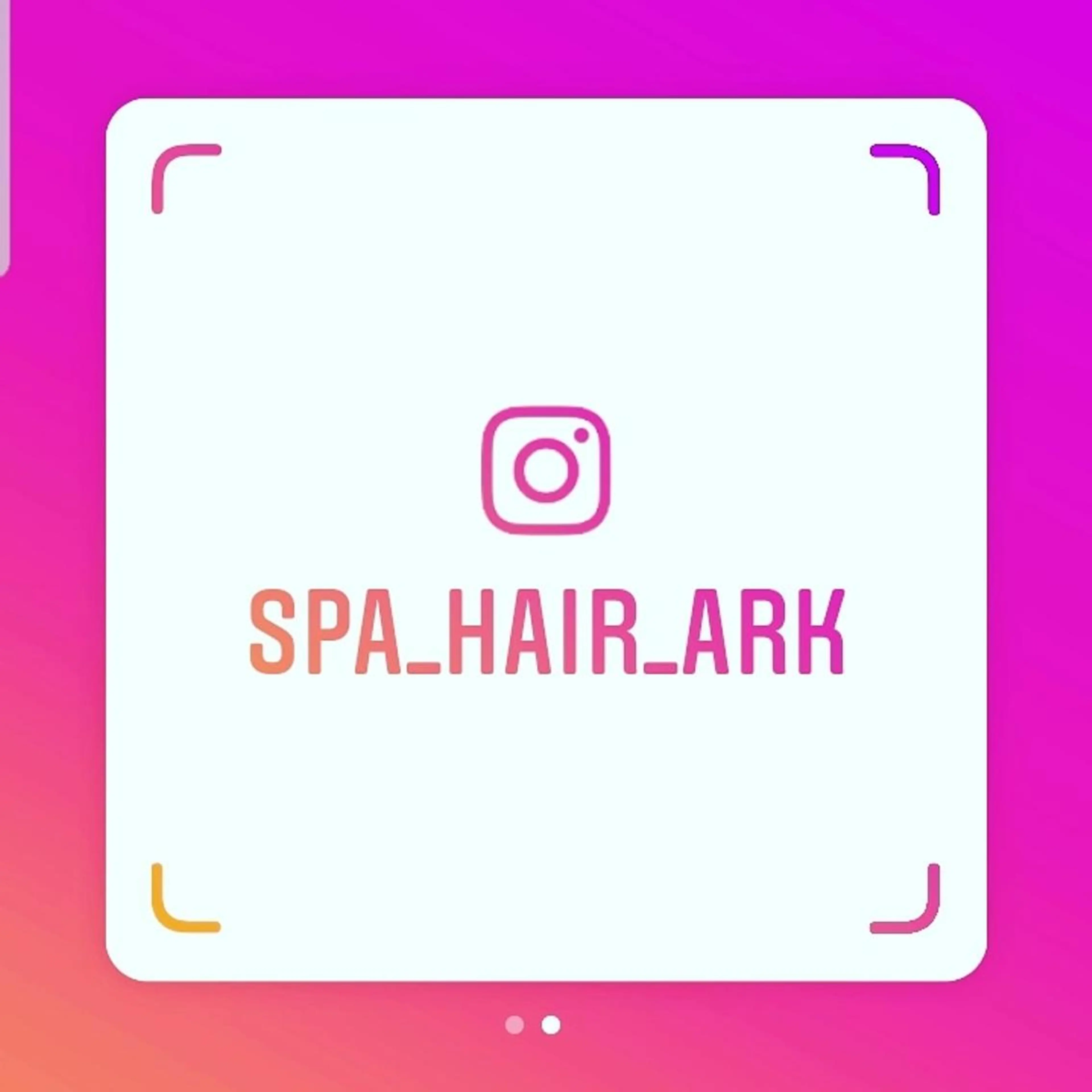 spa hair ark 富井直美のヘアスタイル