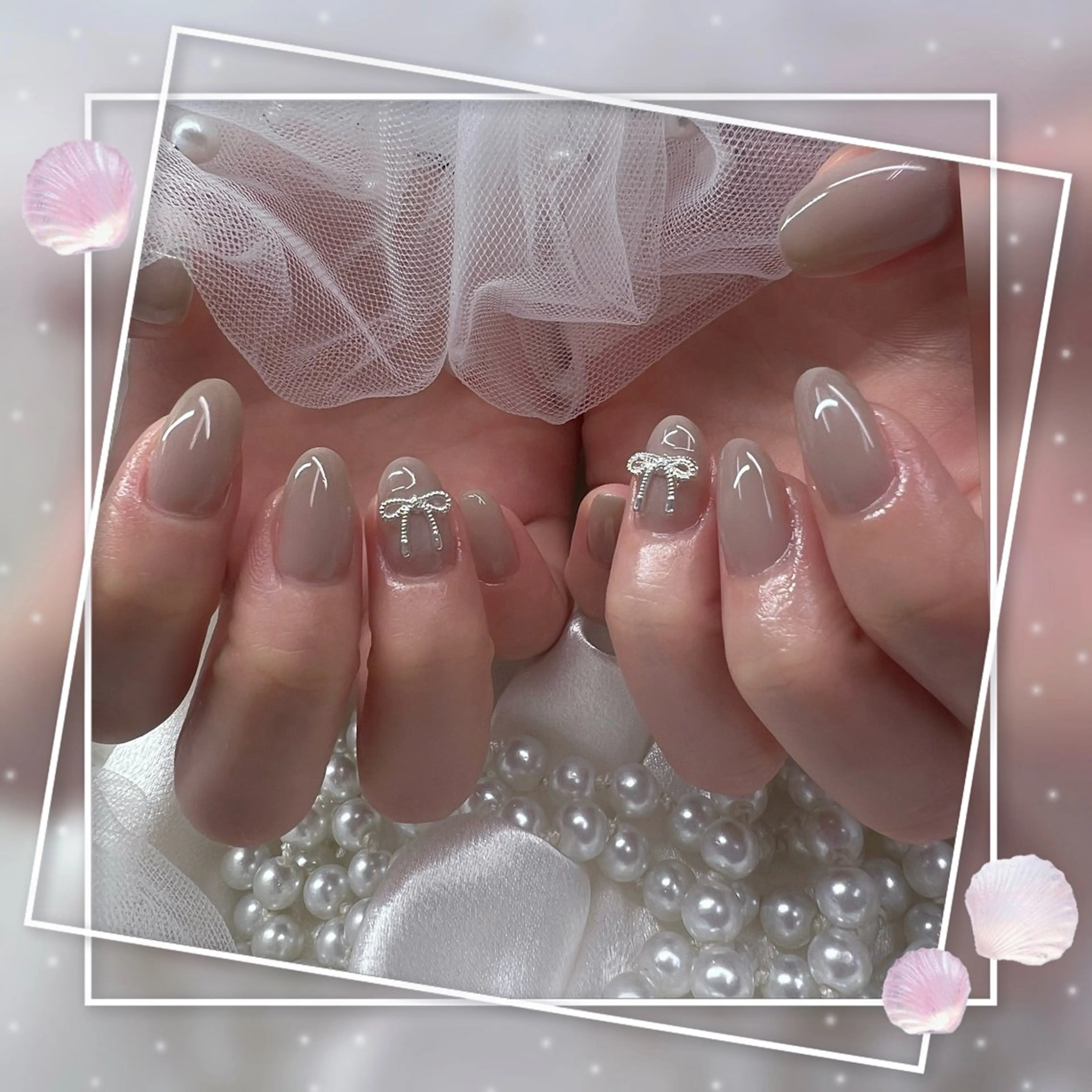 ネイル チークネイル ガーリー グラデーション マグネットネイル ピンク ハンドネイル ハンドケア Chill Nailsalonのネイルデザイン